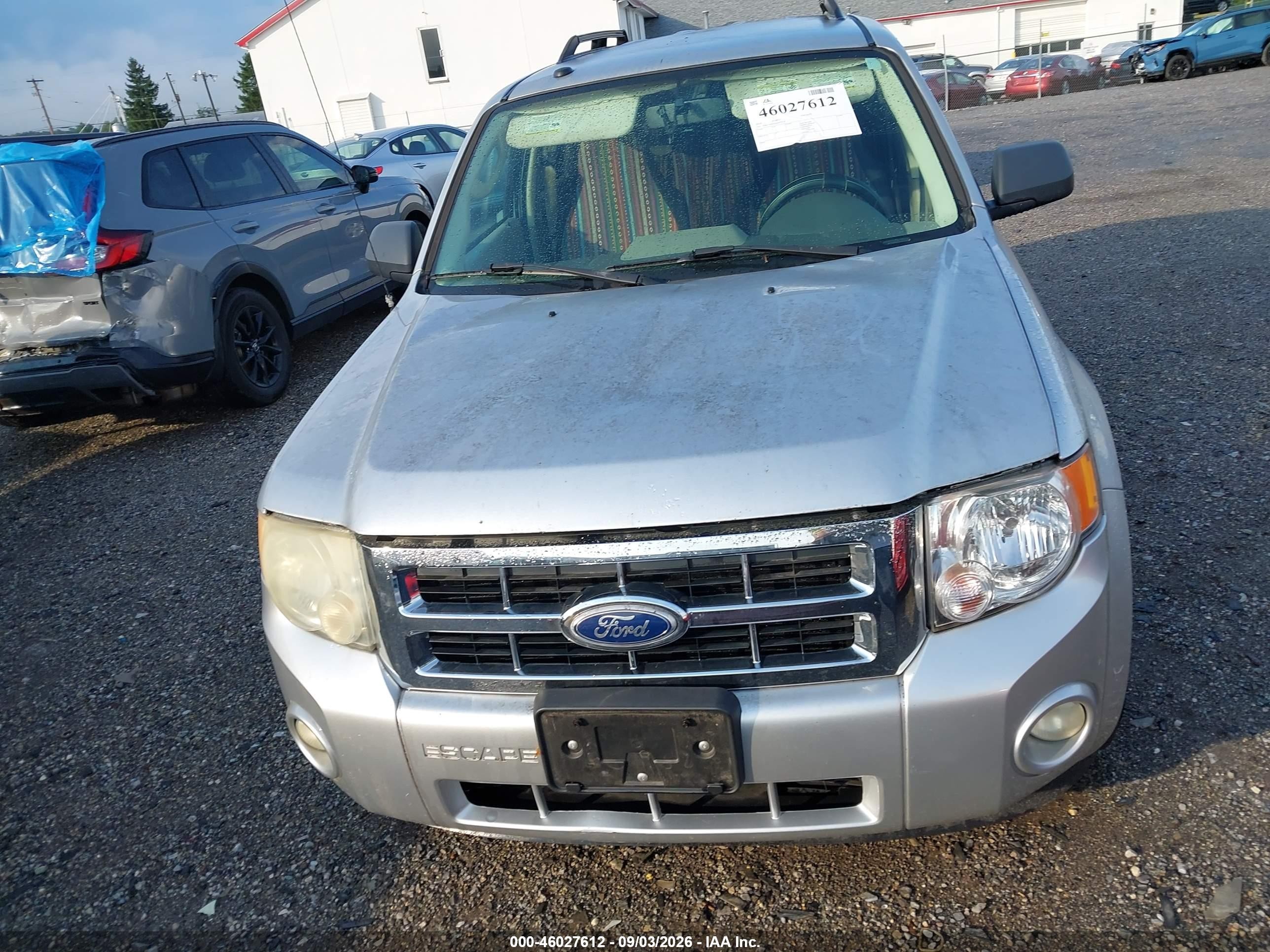 2010 Ford Escape Xlt Silver vin: 1FMCU0DG4AKB78178