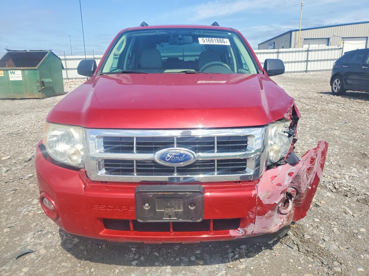 2010 Ford Escape Xlt Red vin: 1FMCU0DG4AKB81467