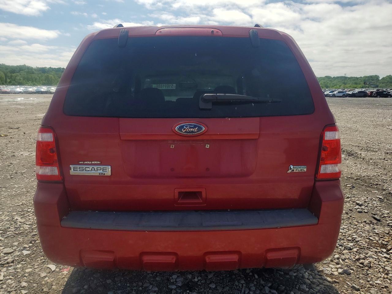 2010 Ford Escape Xlt Red vin: 1FMCU0DG4AKB81467