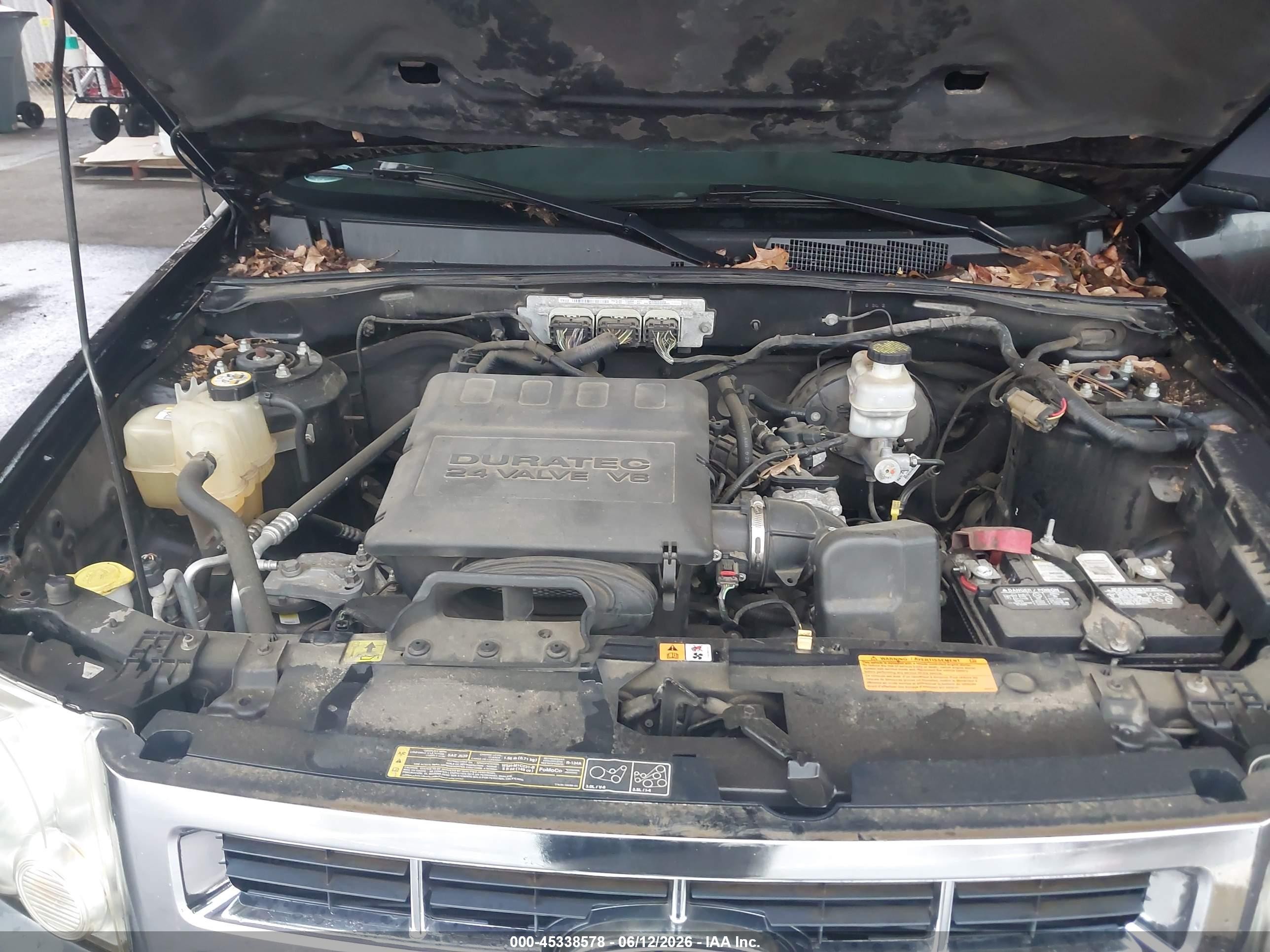 2011 Ford Escape Xlt Черный vin: 1FMCU0DG4BKA32462