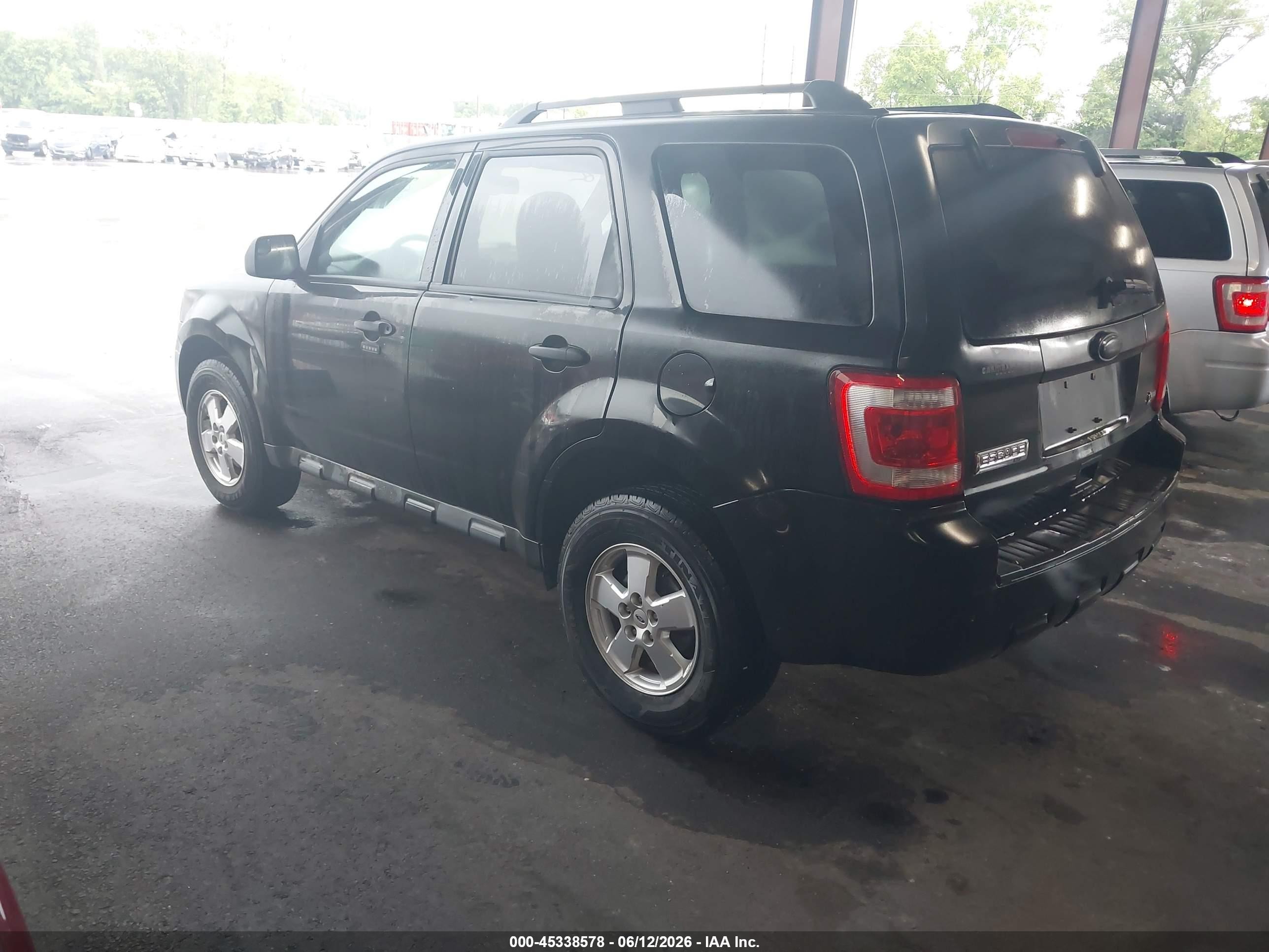 2011 Ford Escape Xlt Черный vin: 1FMCU0DG4BKA32462
