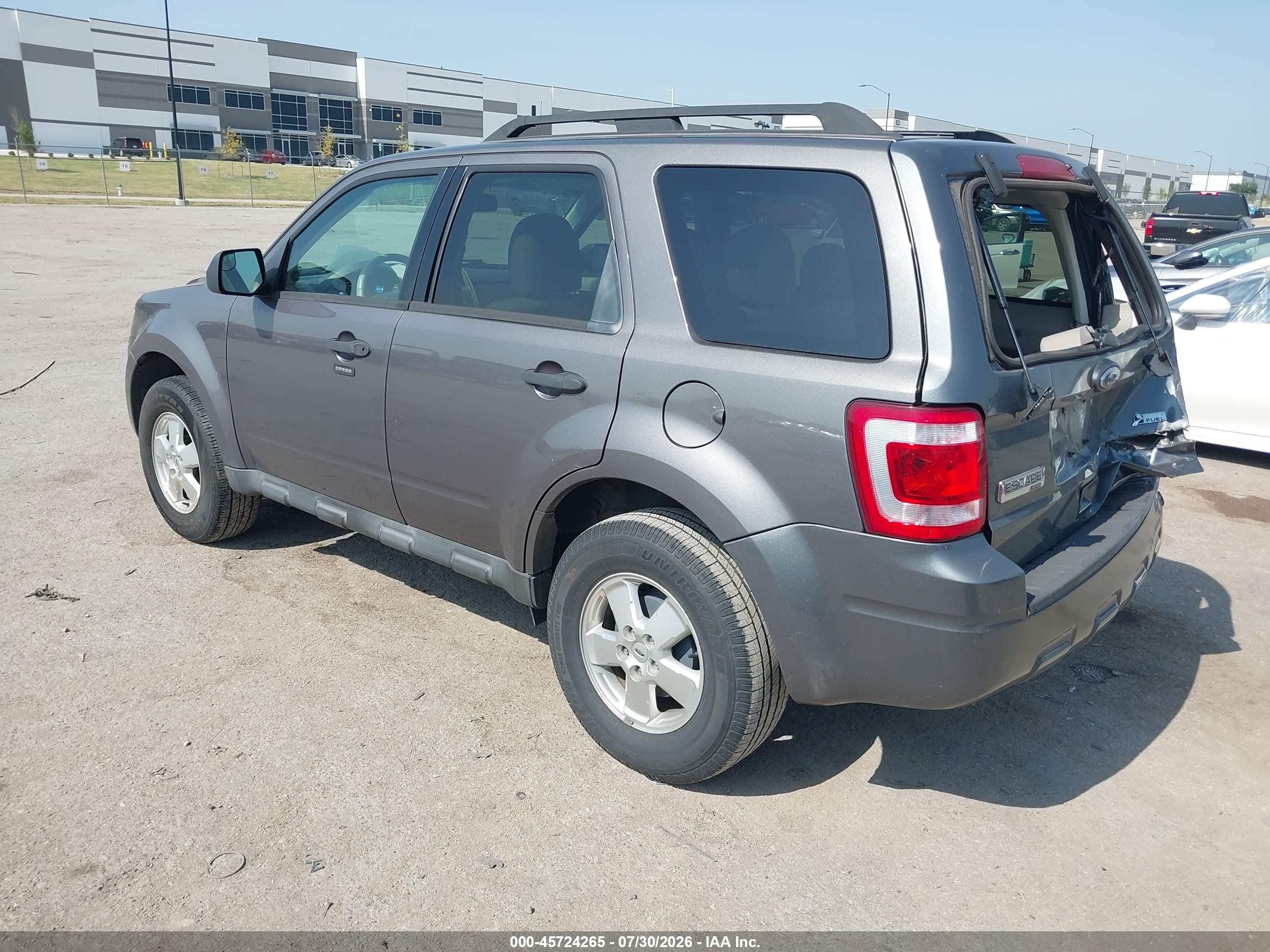 2011 Ford Escape Xlt Gray vin: 1FMCU0DG4BKB26762