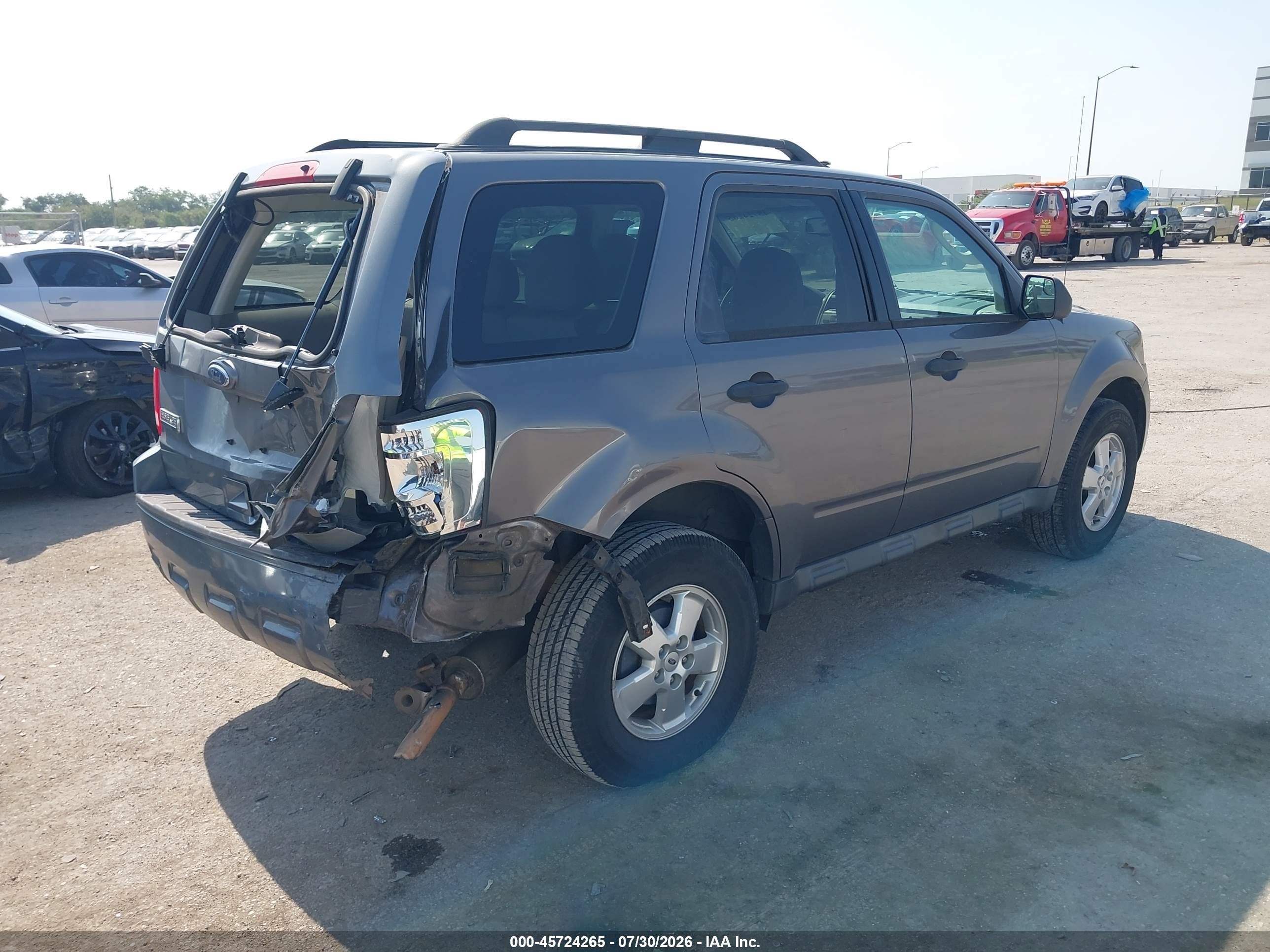 2011 Ford Escape Xlt Gray vin: 1FMCU0DG4BKB26762