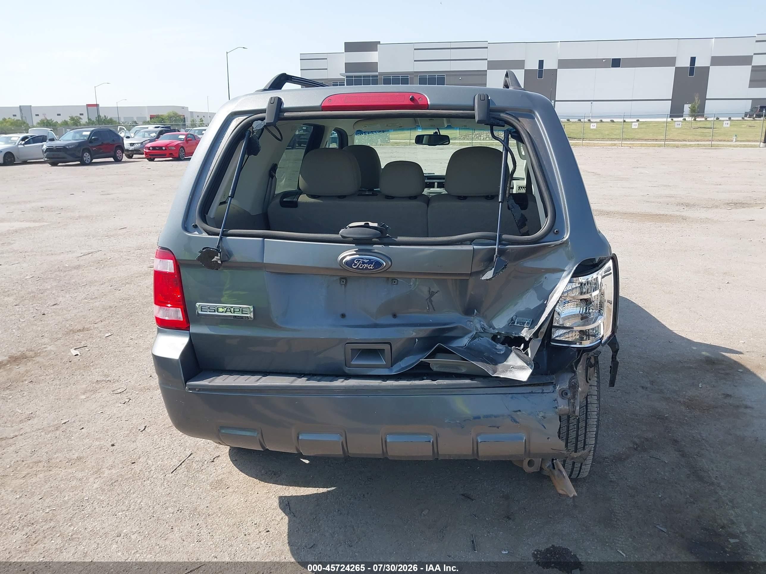 2011 Ford Escape Xlt Gray vin: 1FMCU0DG4BKB26762