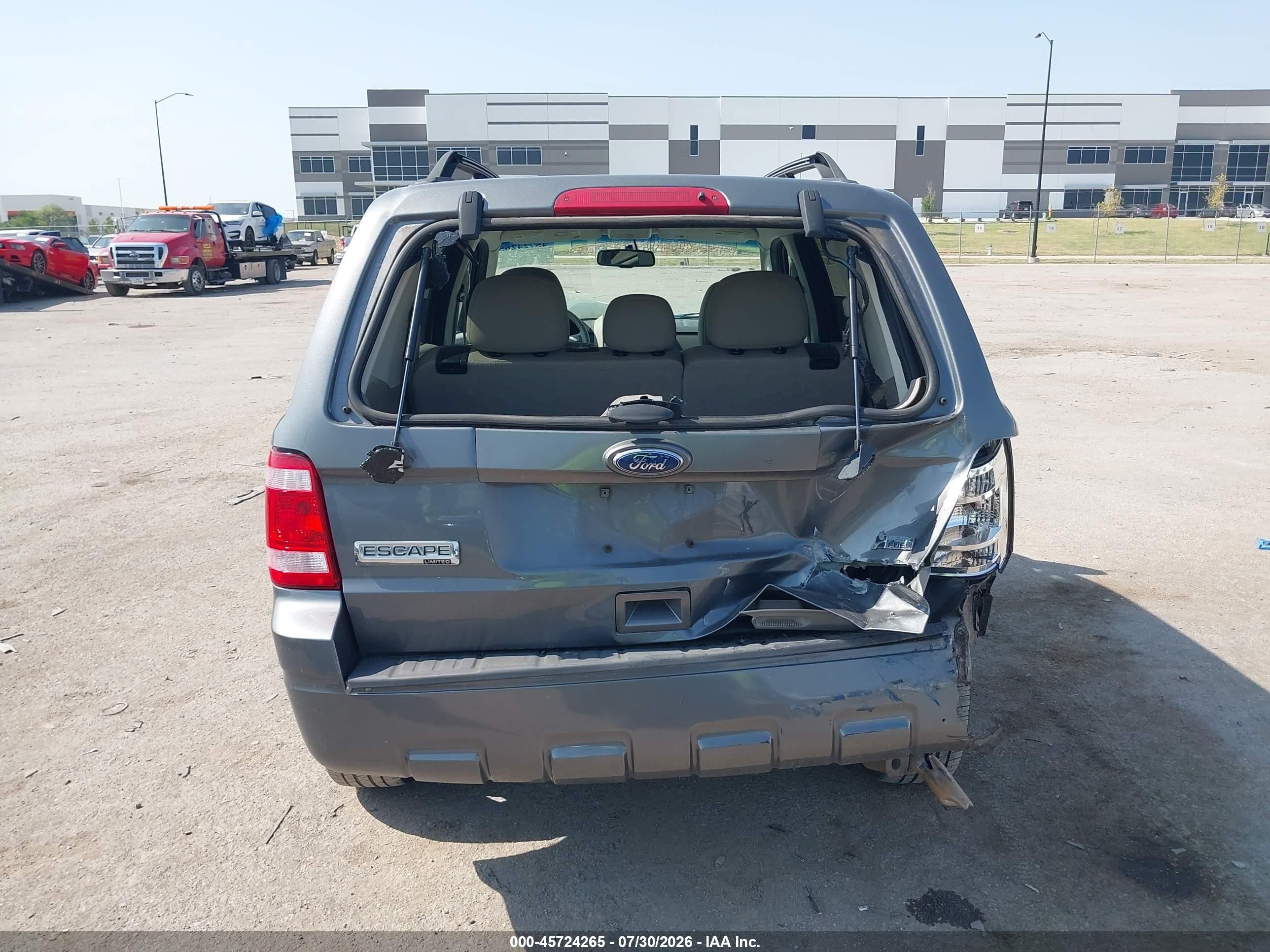 2011 Ford Escape Xlt Gray vin: 1FMCU0DG4BKB26762
