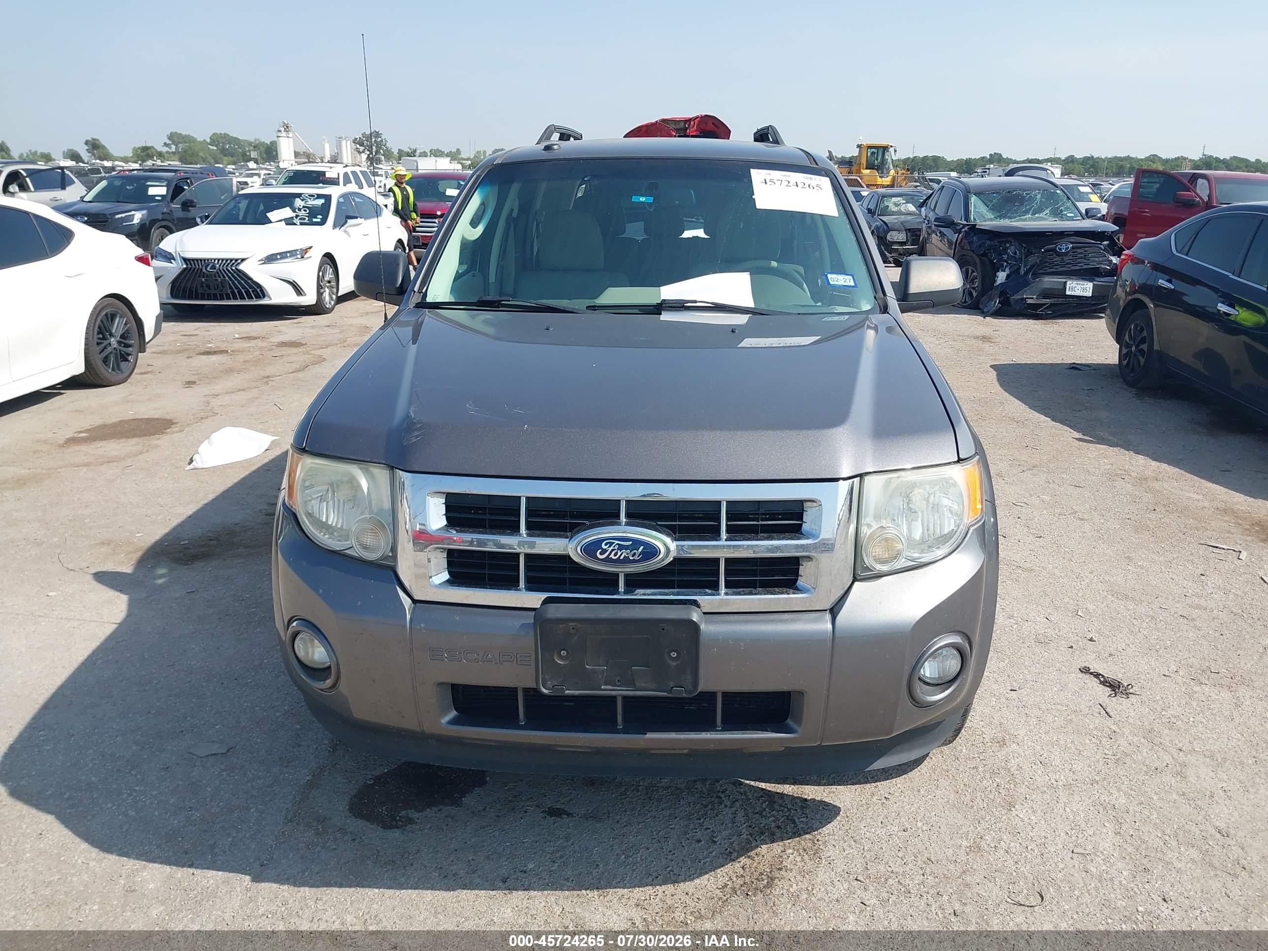 2011 Ford Escape Xlt Gray vin: 1FMCU0DG4BKB26762
