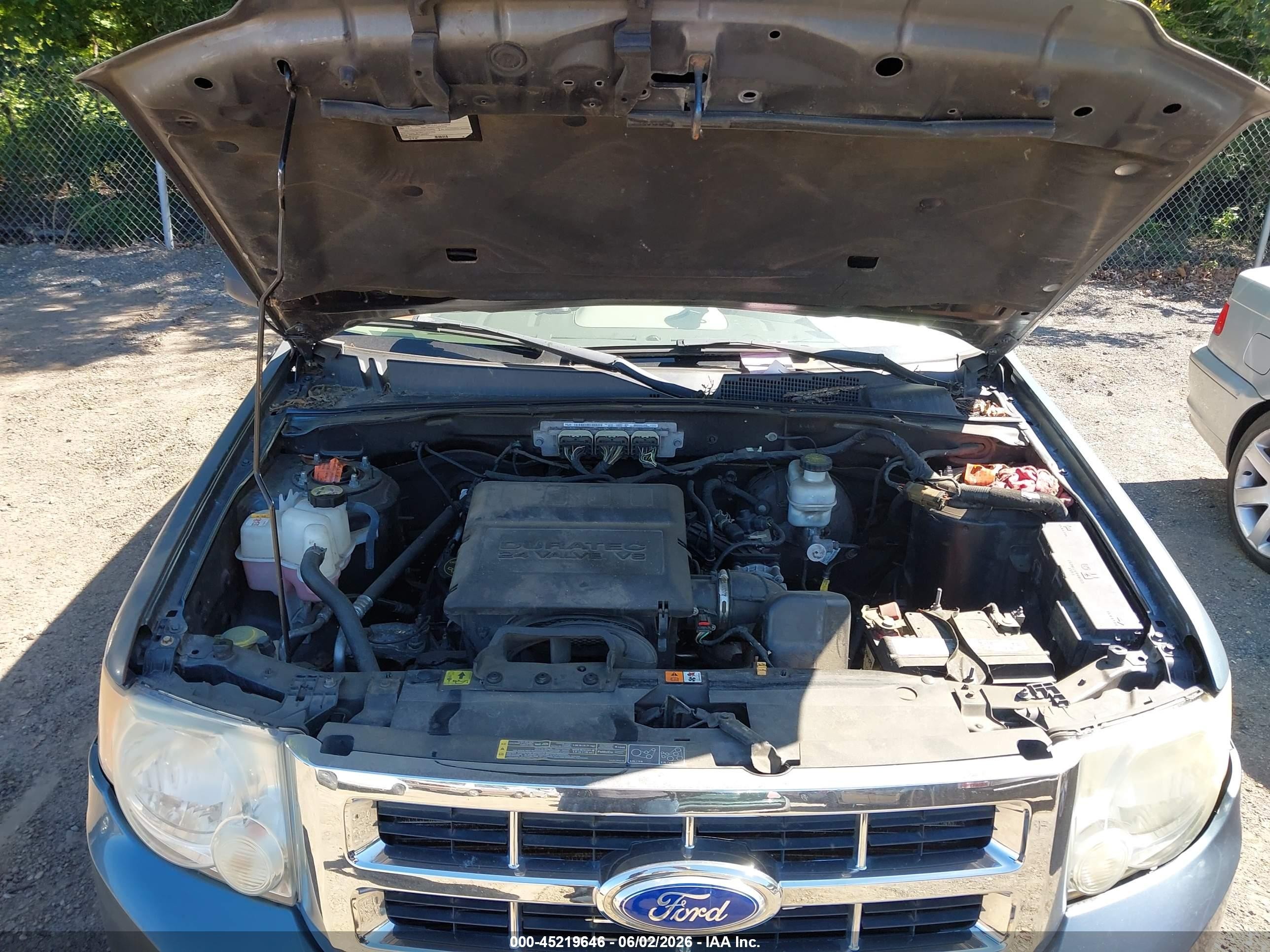 2011 Ford Escape Xlt Blue vin: 1FMCU0DG4BKC70182