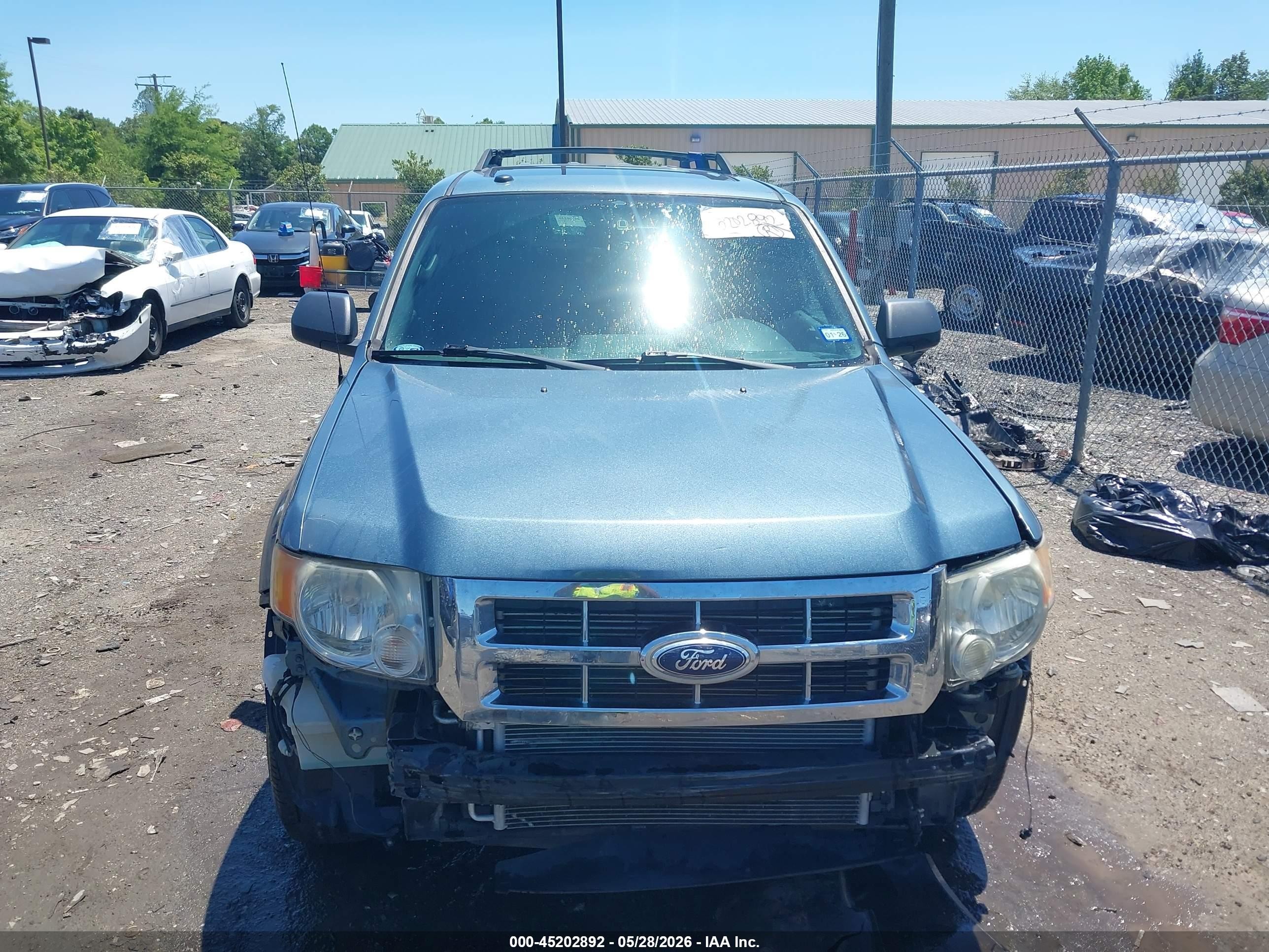 2012 Ford Escape Xlt Blue vin: 1FMCU0DG4CKB53459