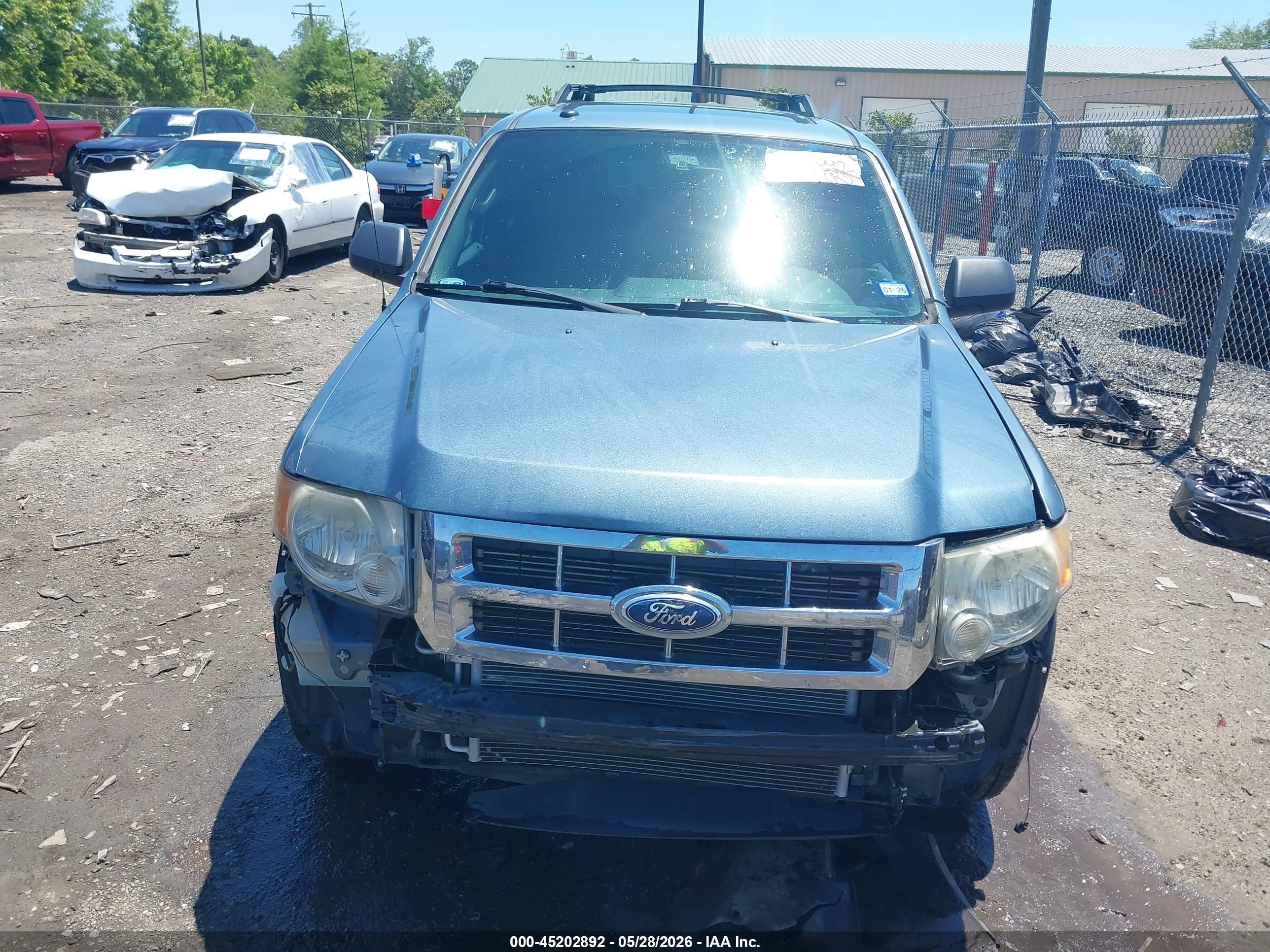 2012 Ford Escape Xlt Blue vin: 1FMCU0DG4CKB53459