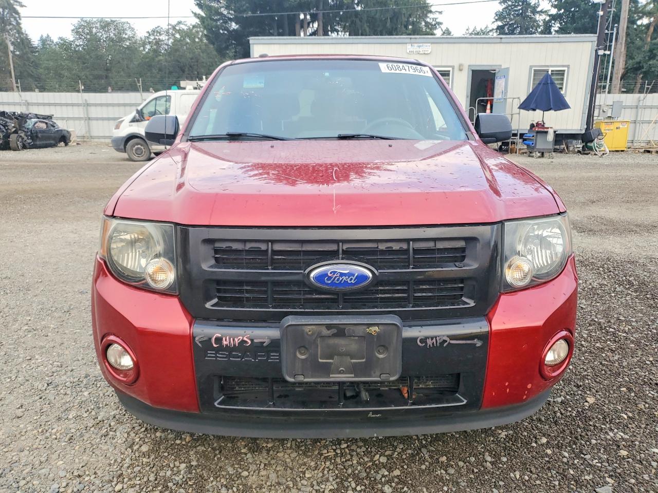 2012 Ford Escape Xlt Красный vin: 1FMCU0DG4CKB73260