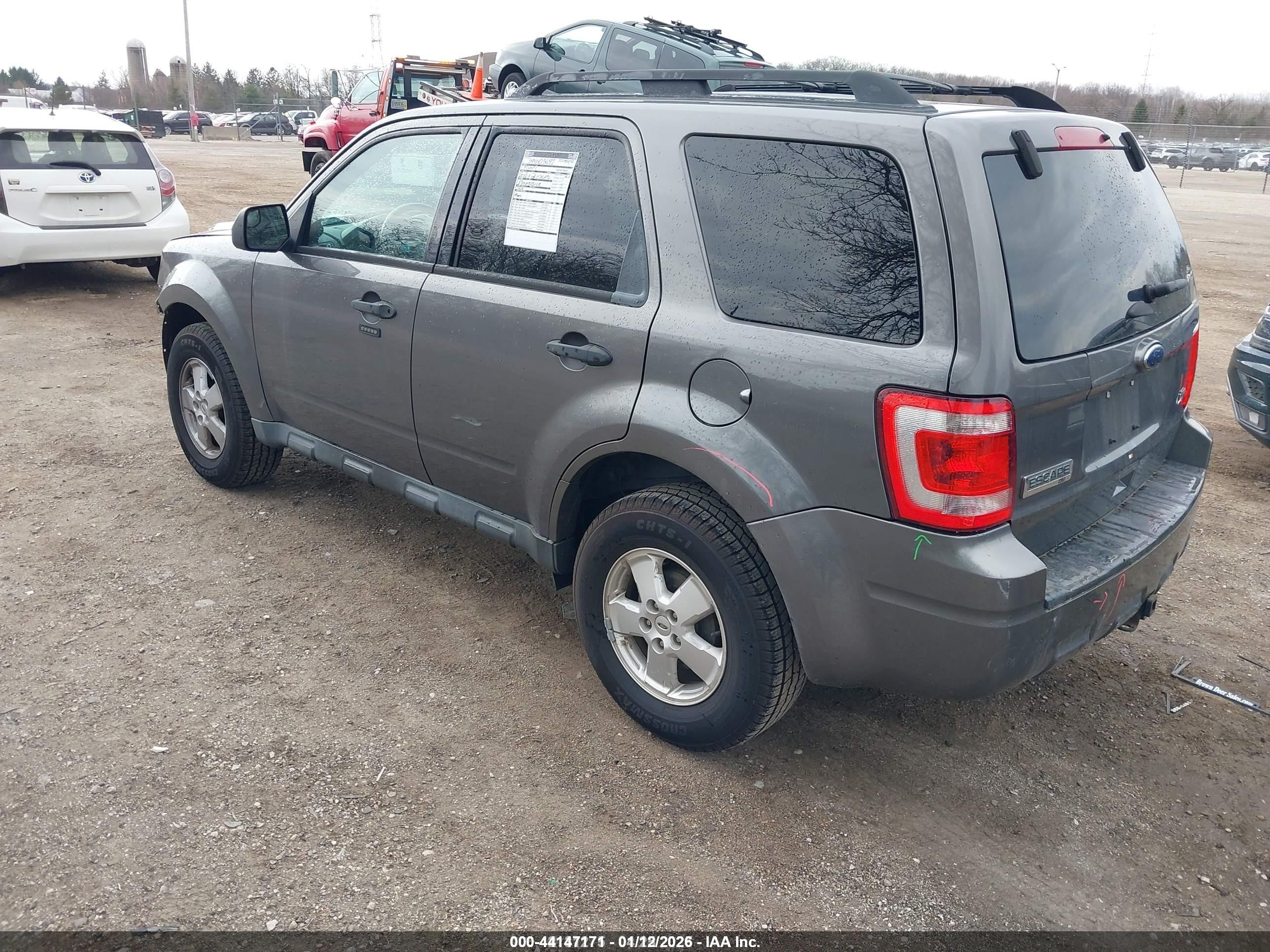 2012 Ford Escape Xlt Gray vin: 1FMCU0DG4CKC60981