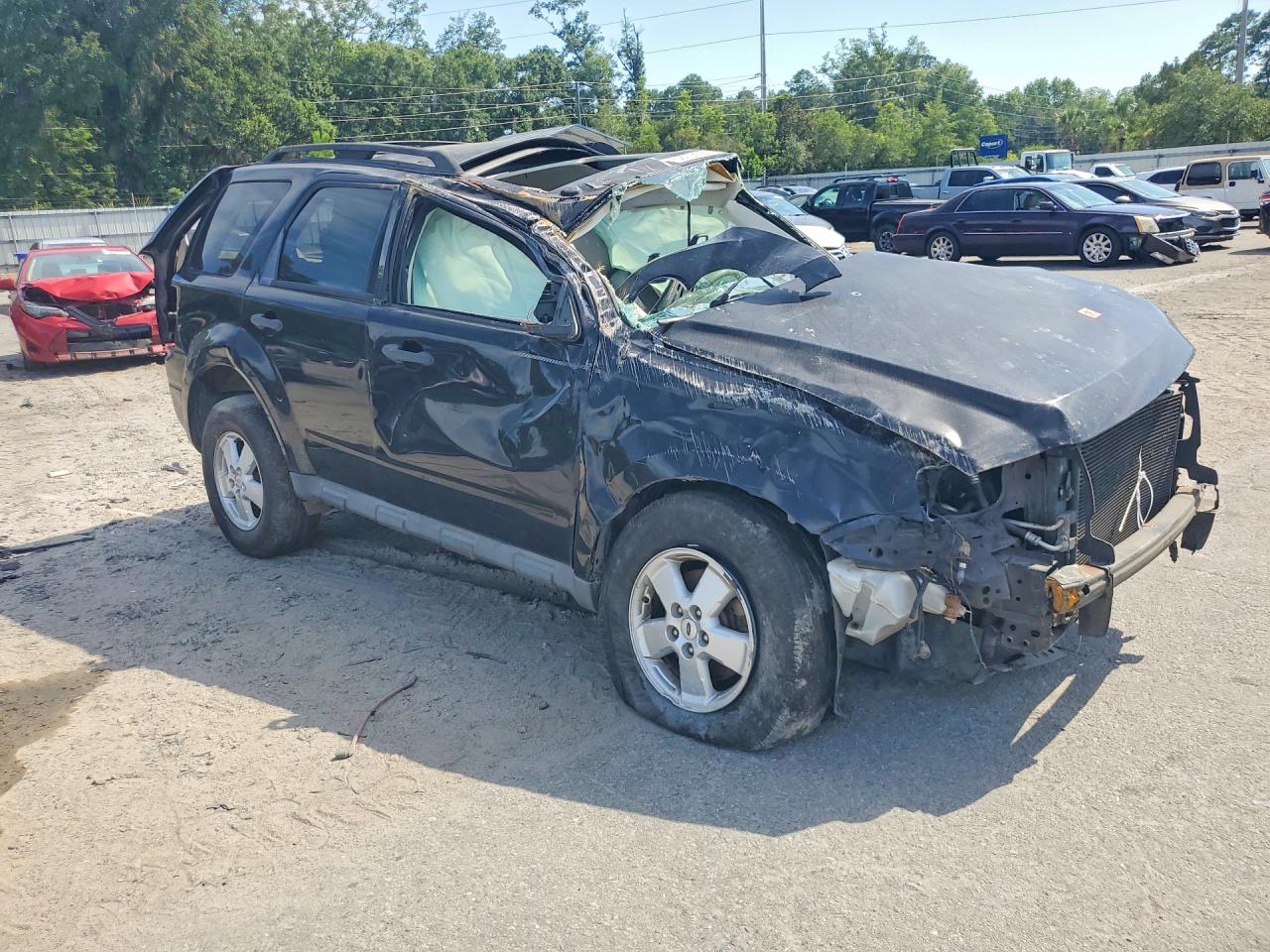 2010 Ford Escape Xlt Black vin: 1FMCU0DG5AKC87815
