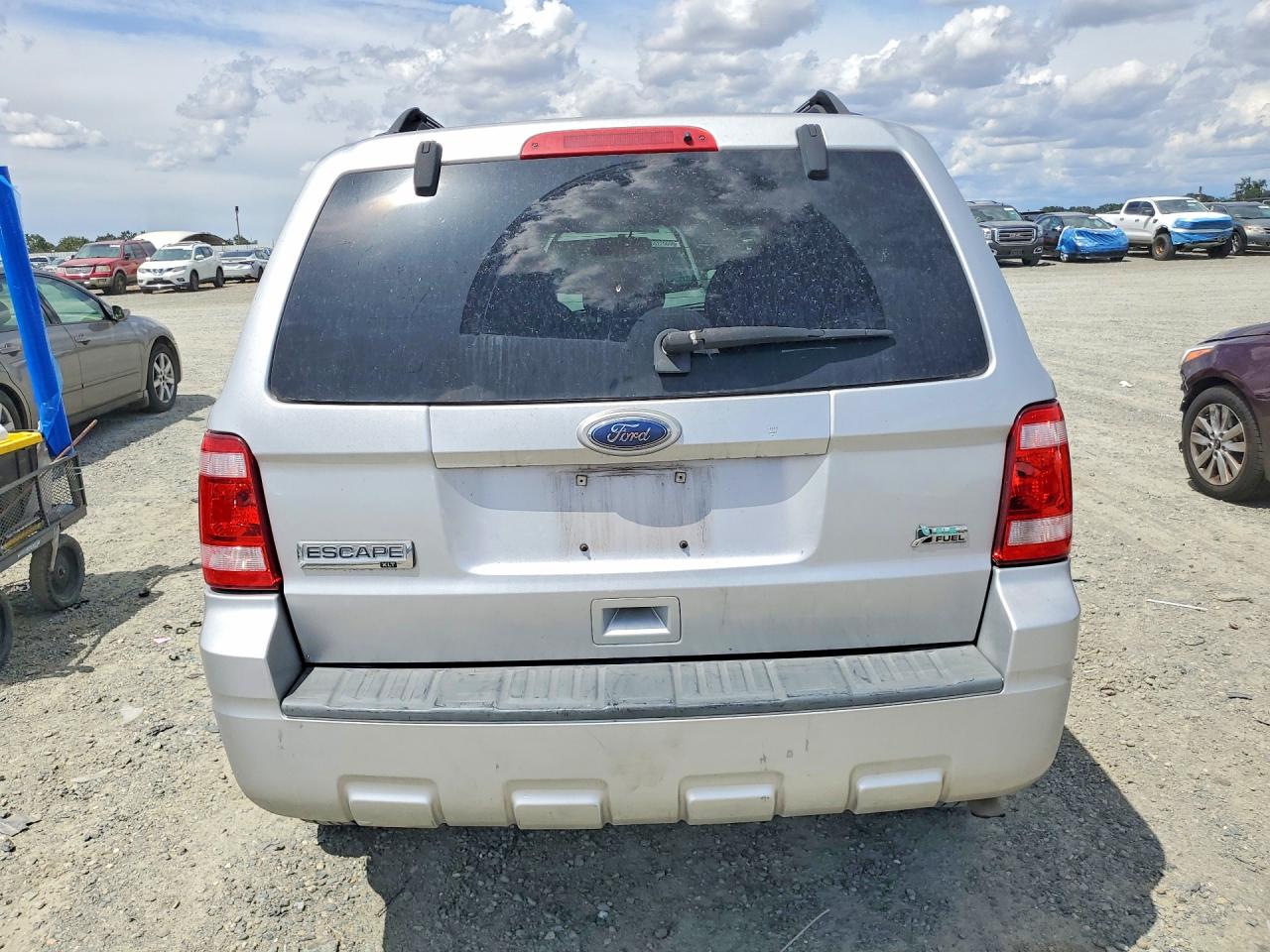 2010 Ford Escape Xlt Silver vin: 1FMCU0DG5AKC95154