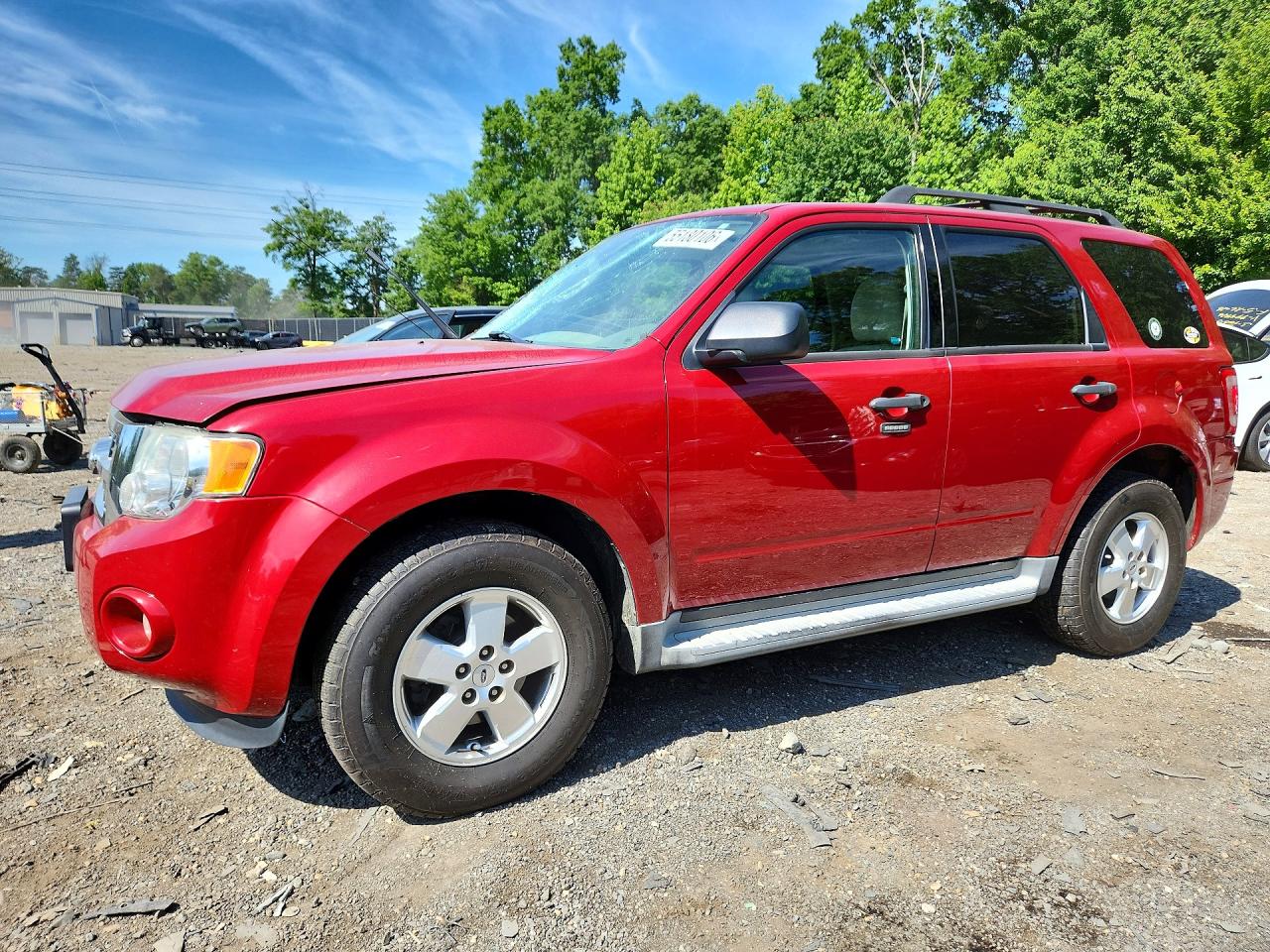2011 Ford Escape Xlt Red vin: 1FMCU0DG5BKB51511