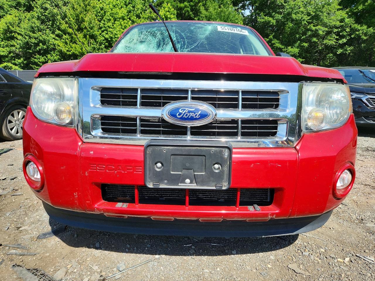 2011 Ford Escape Xlt Red vin: 1FMCU0DG5BKB51511