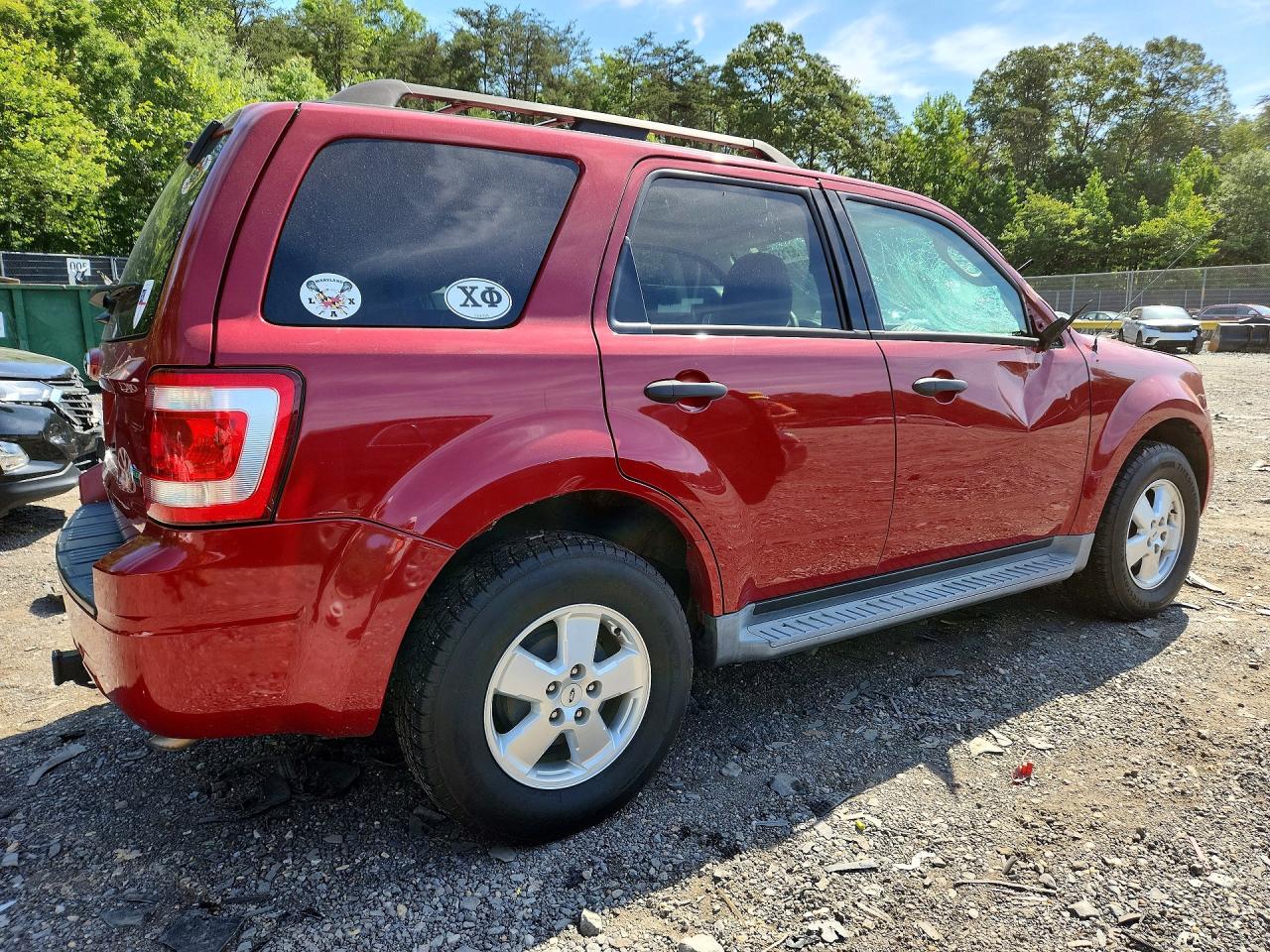 2011 Ford Escape Xlt Red vin: 1FMCU0DG5BKB51511