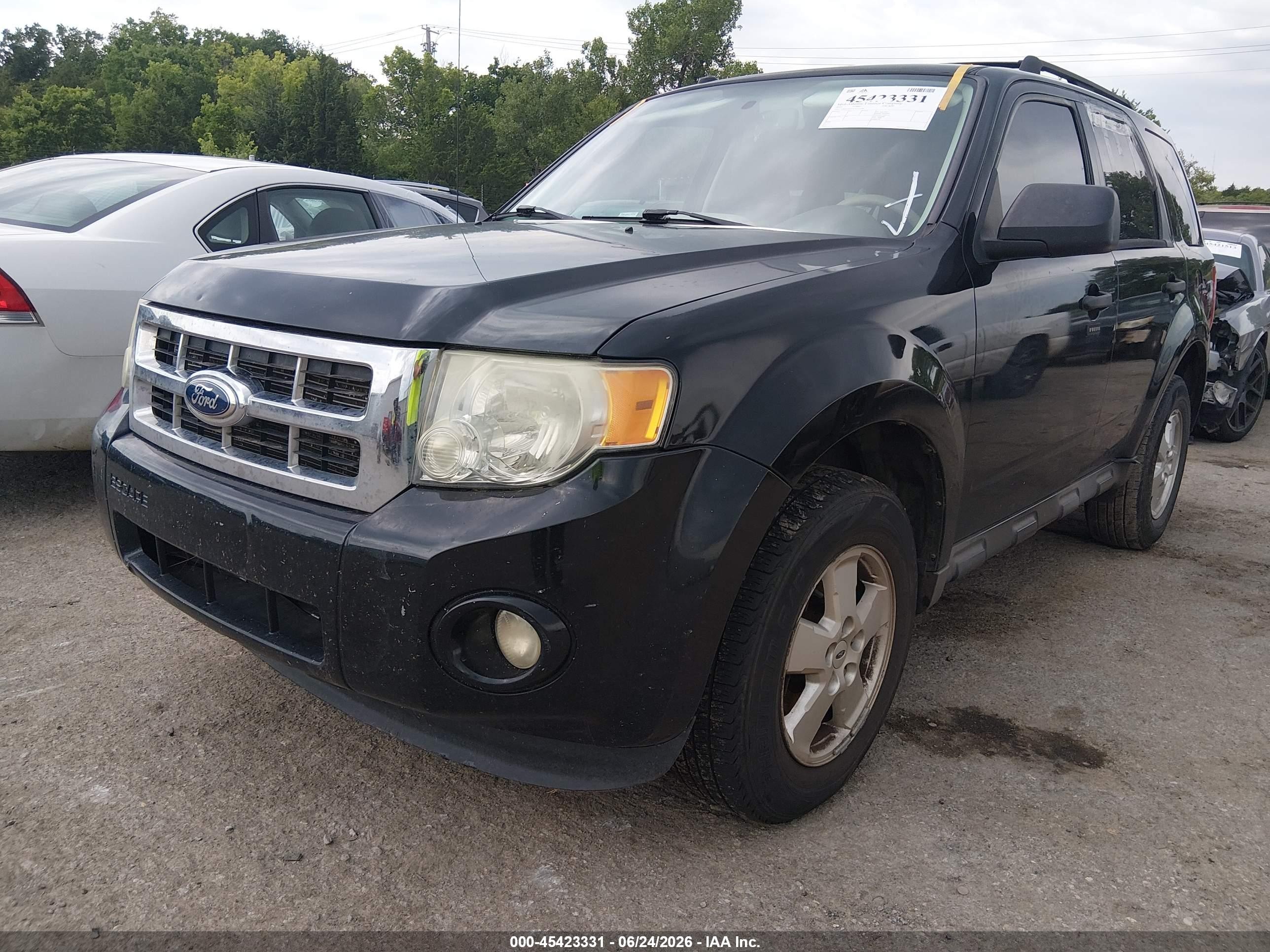 2012 Ford Escape Xlt Black vin: 1FMCU0DG5CKA55380