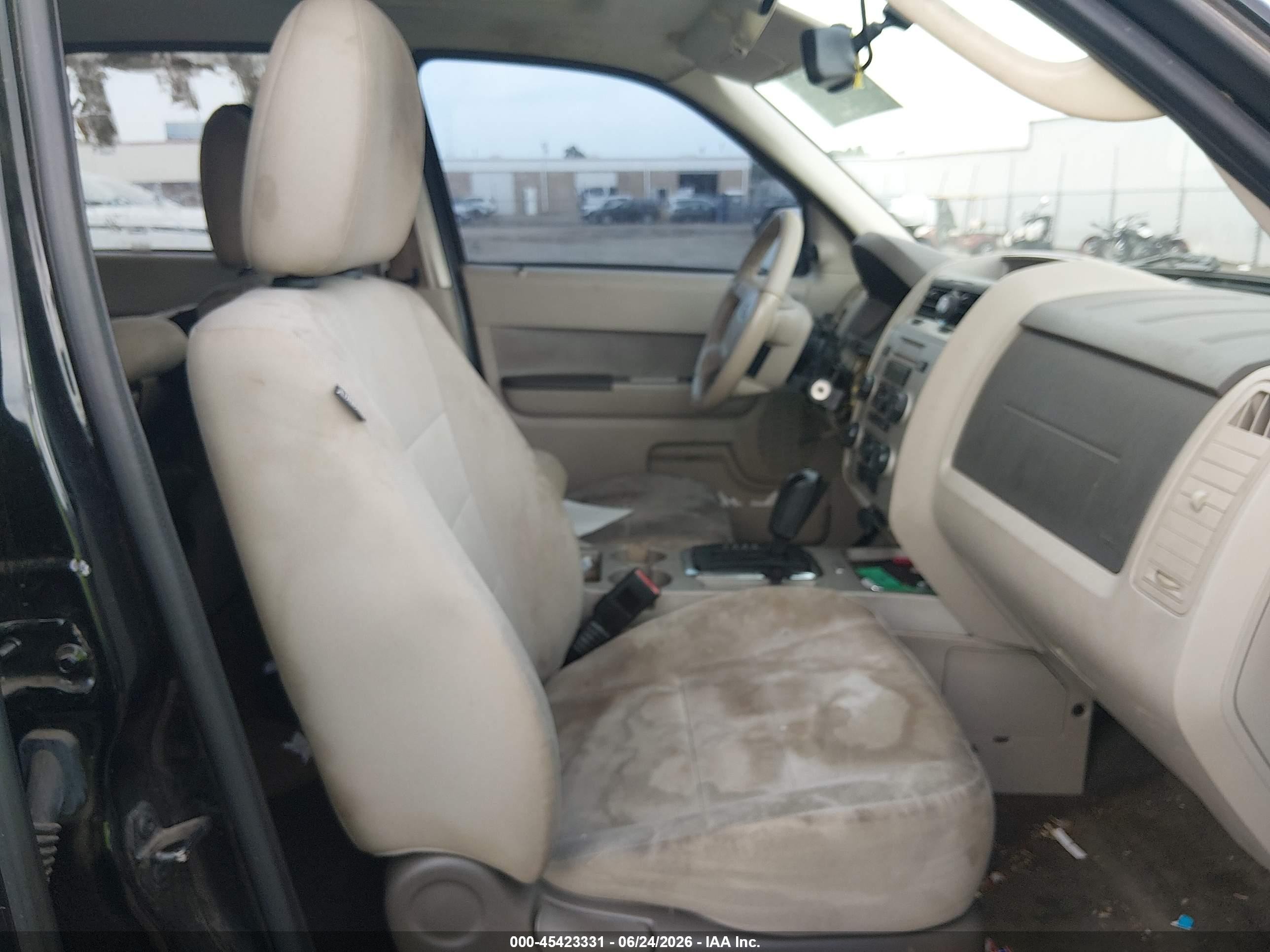 2012 Ford Escape Xlt Black vin: 1FMCU0DG5CKA55380