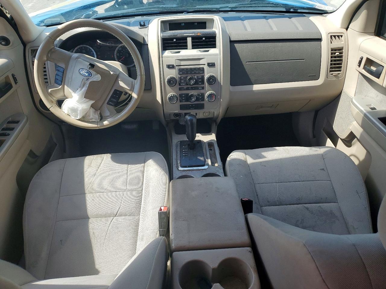 2012 Ford Escape Xlt Blue vin: 1FMCU0DG5CKA93871