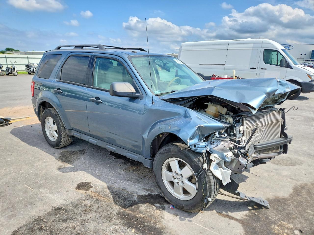 2012 Ford Escape Xlt Blue vin: 1FMCU0DG5CKA93871