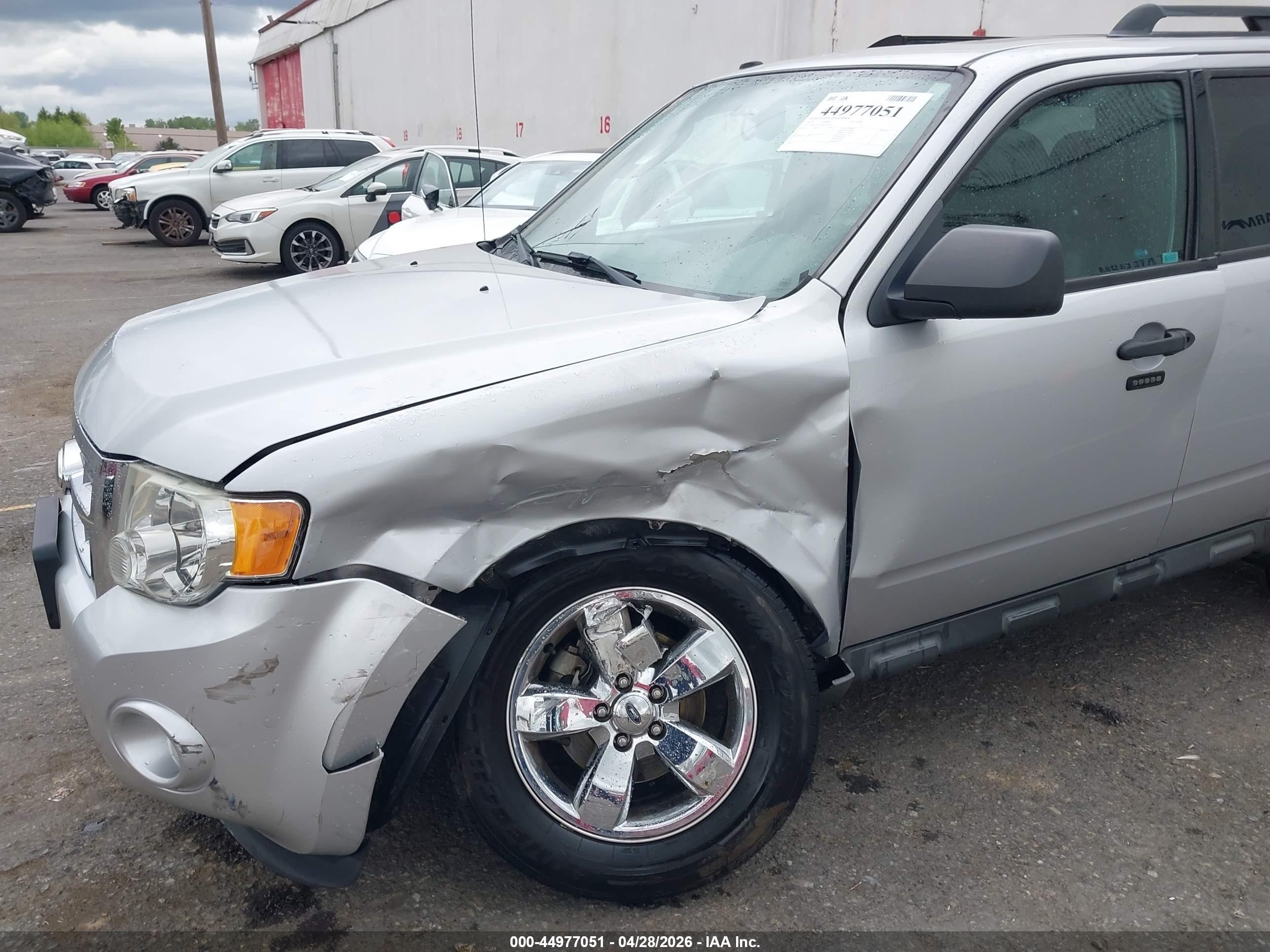 2012 Ford Escape Xlt Серебряный vin: 1FMCU0DG5CKA94258