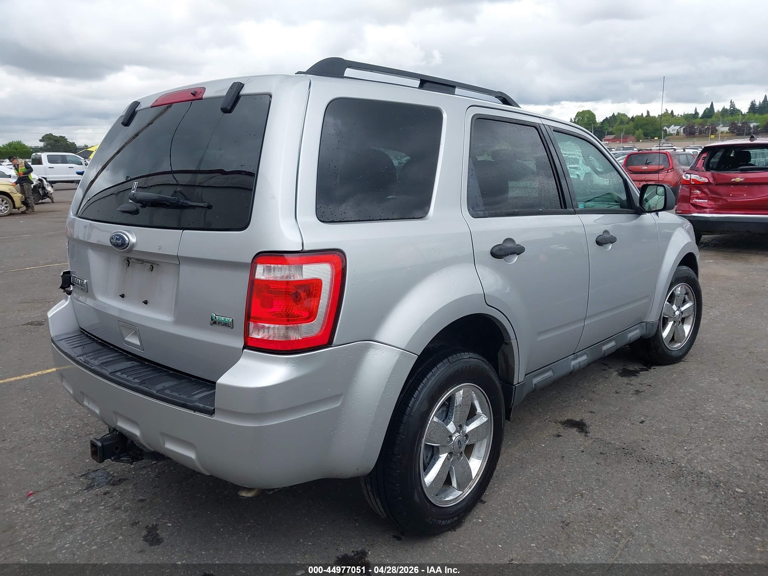 2012 Ford Escape Xlt Серебряный vin: 1FMCU0DG5CKA94258