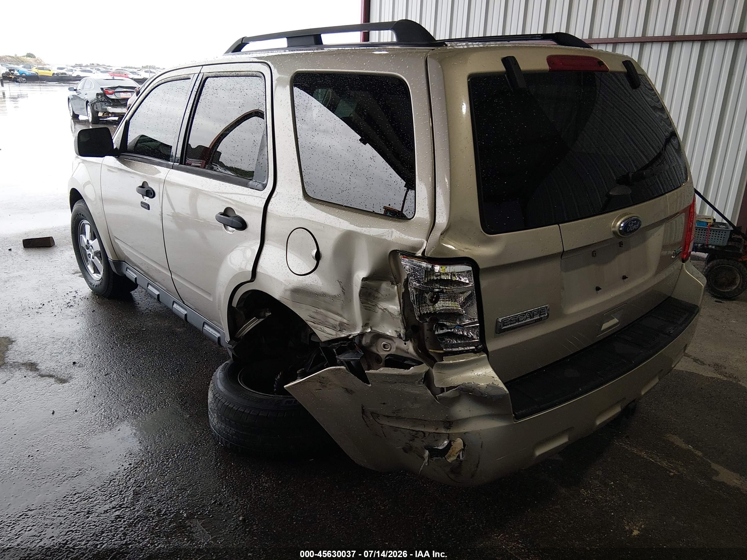 2012 Ford Escape Xlt Бежевый vin: 1FMCU0DG5CKC43106