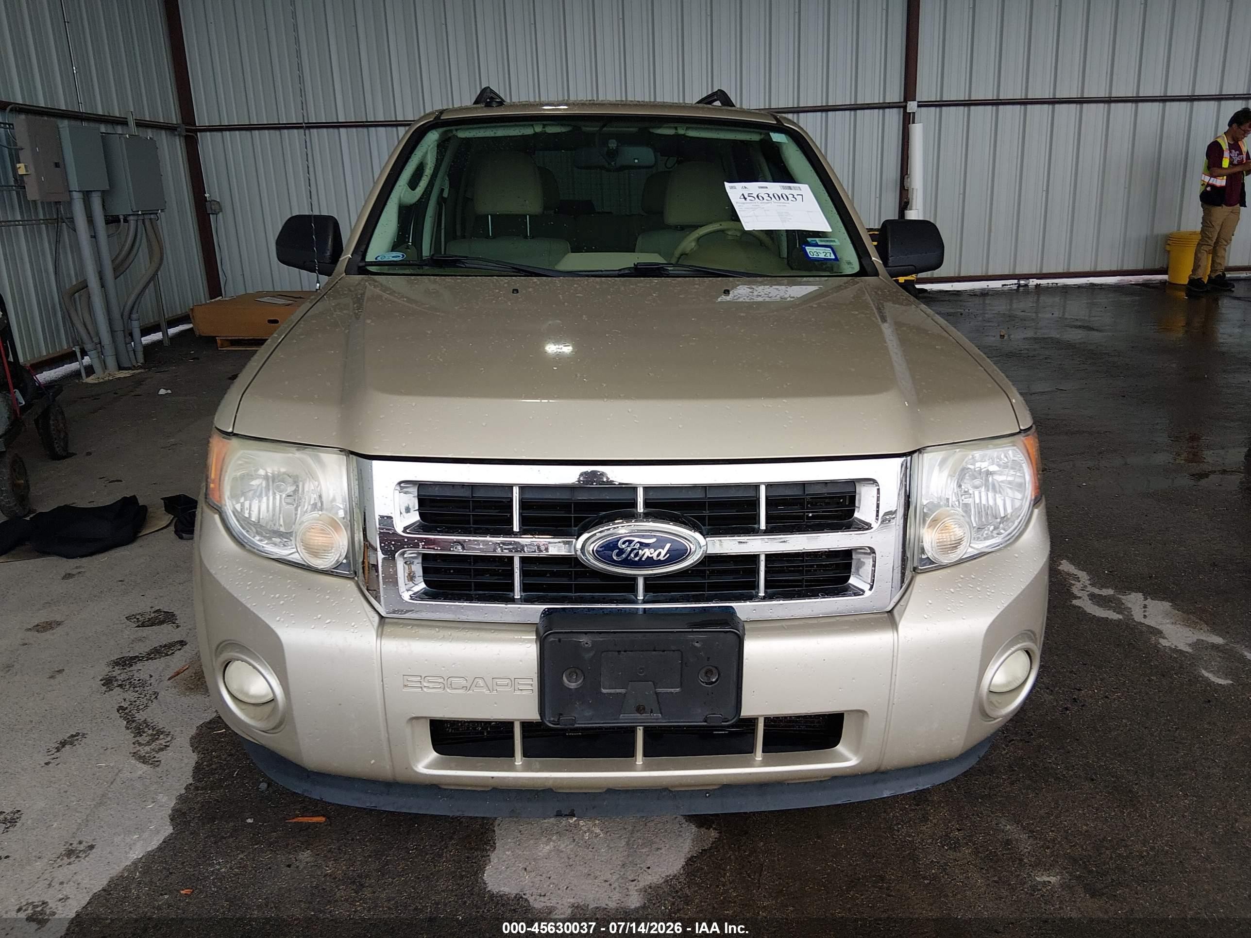 2012 Ford Escape Xlt Бежевый vin: 1FMCU0DG5CKC43106