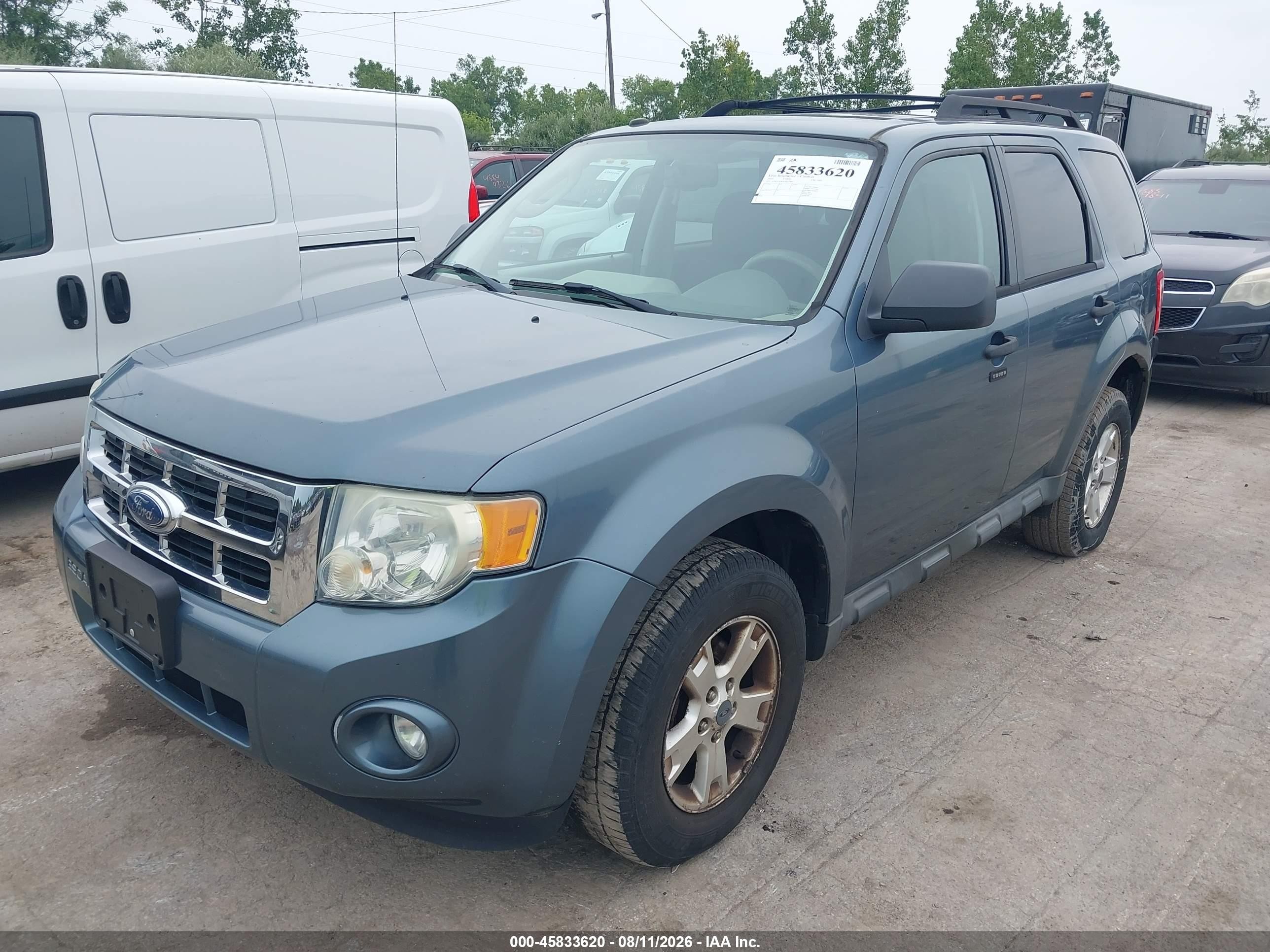 2010 Ford Escape Xlt Light Blue vin: 1FMCU0DG6AKA54817