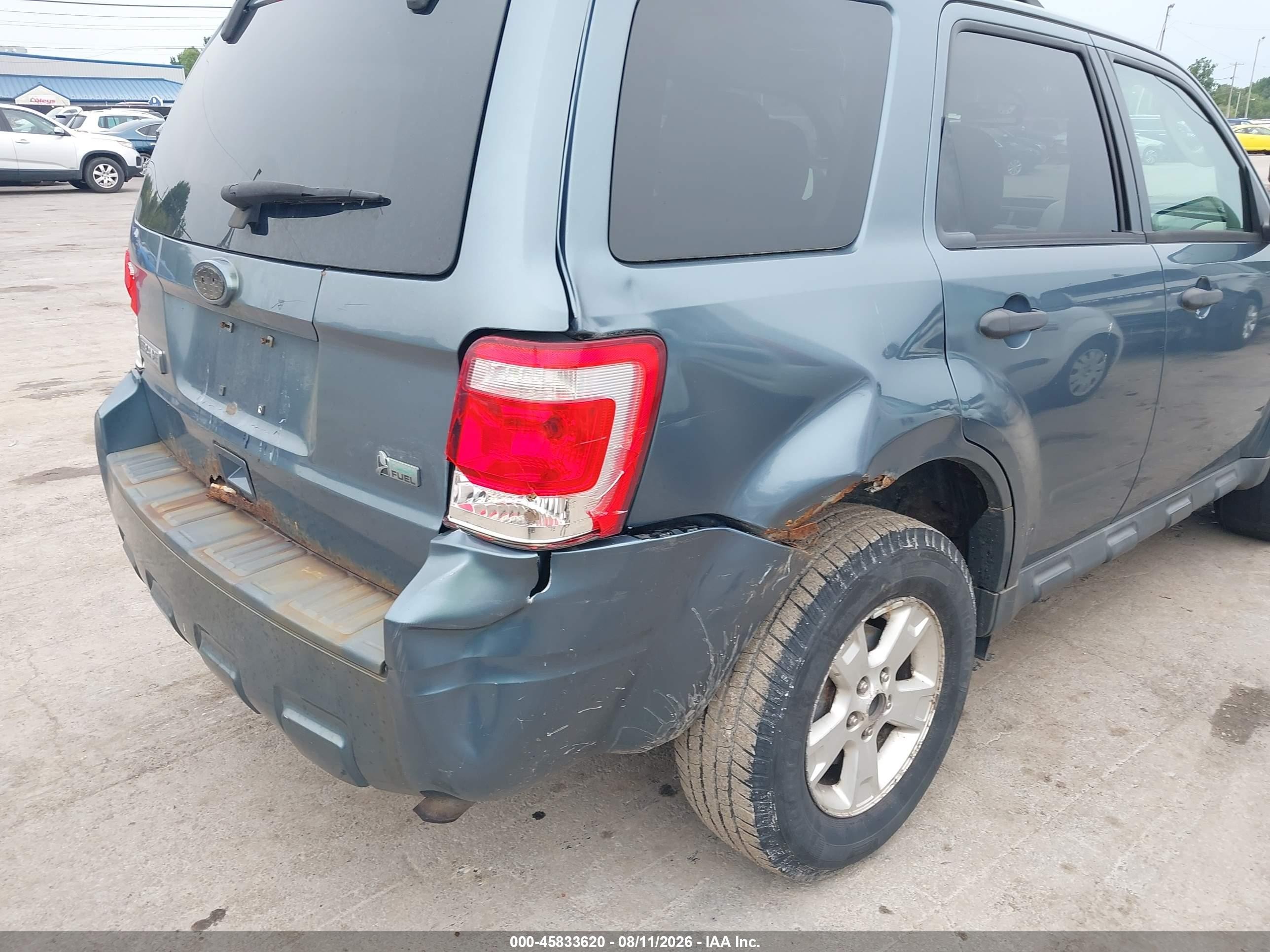 2010 Ford Escape Xlt Light Blue vin: 1FMCU0DG6AKA54817