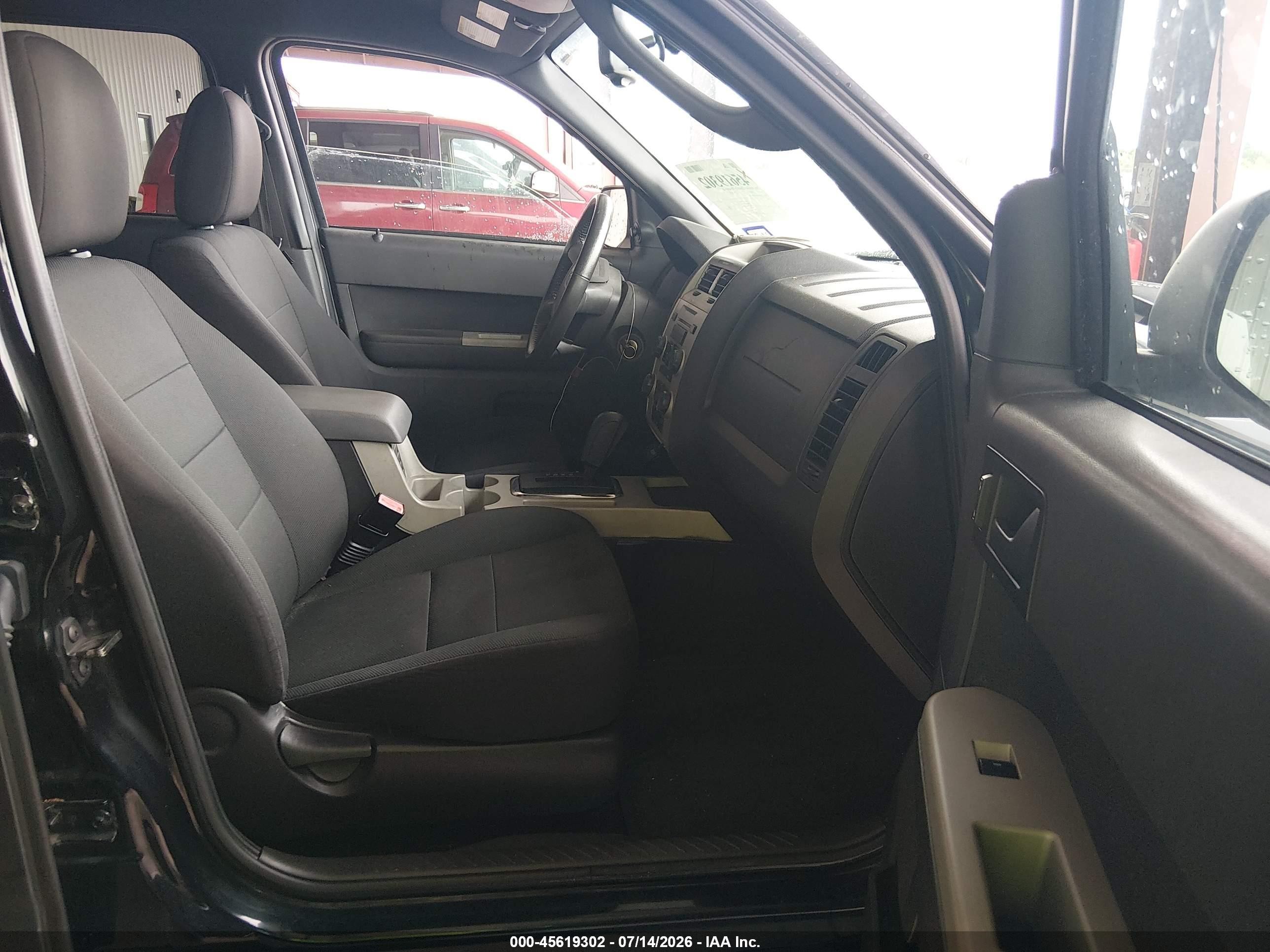 2010 Ford Escape Xlt Black vin: 1FMCU0DG6AKB66260
