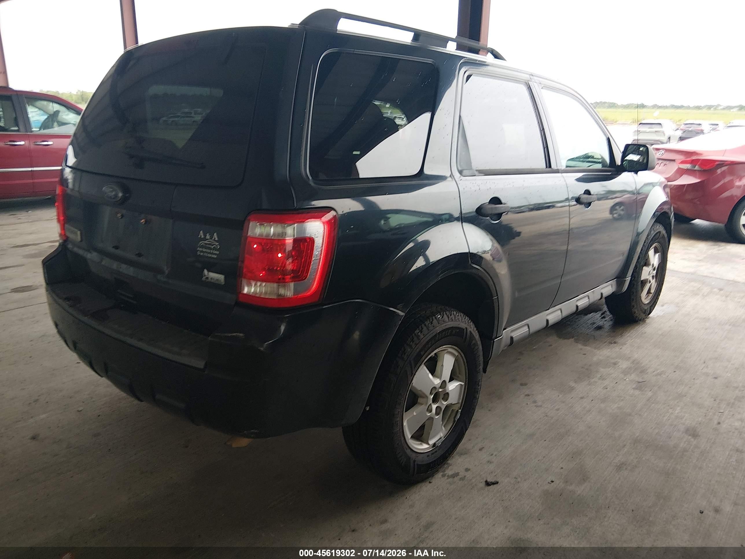 2010 Ford Escape Xlt Black vin: 1FMCU0DG6AKB66260