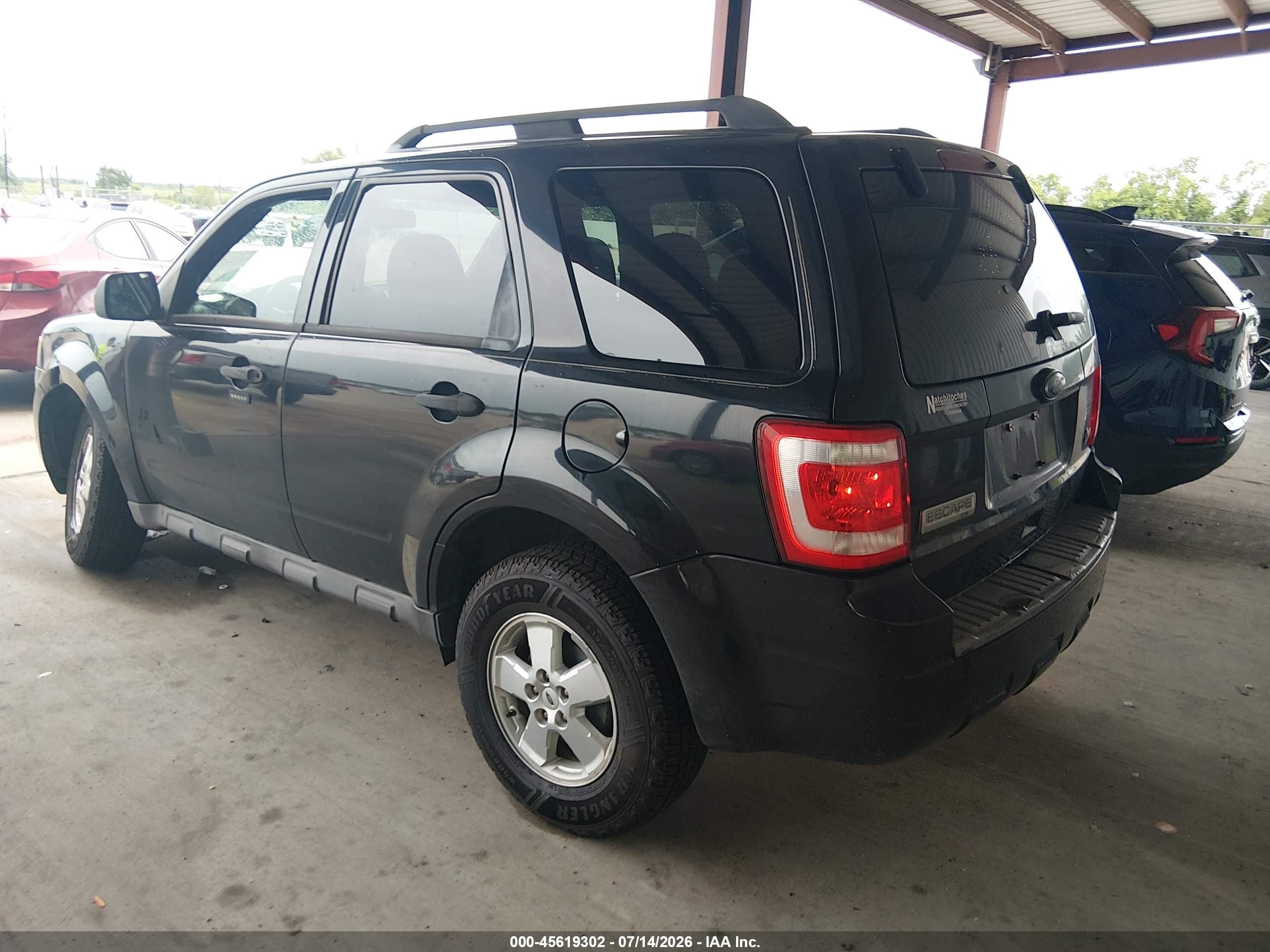 2010 Ford Escape Xlt Black vin: 1FMCU0DG6AKB66260