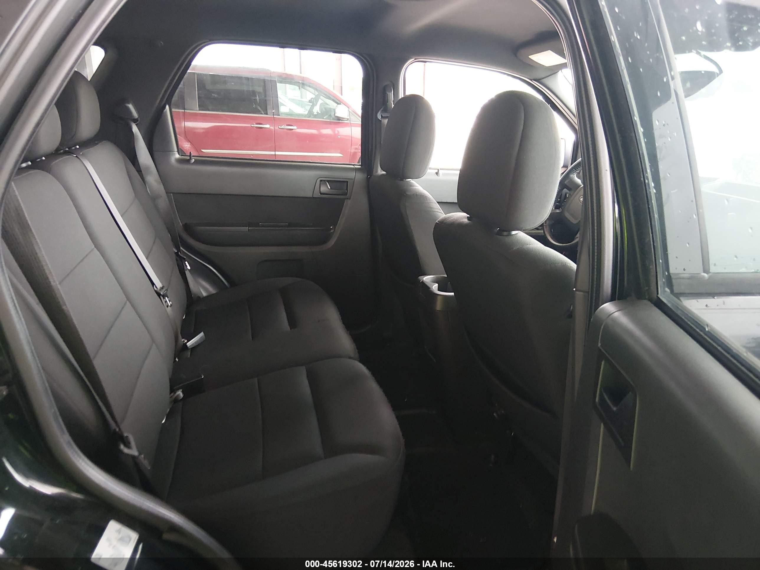 2010 Ford Escape Xlt Black vin: 1FMCU0DG6AKB66260