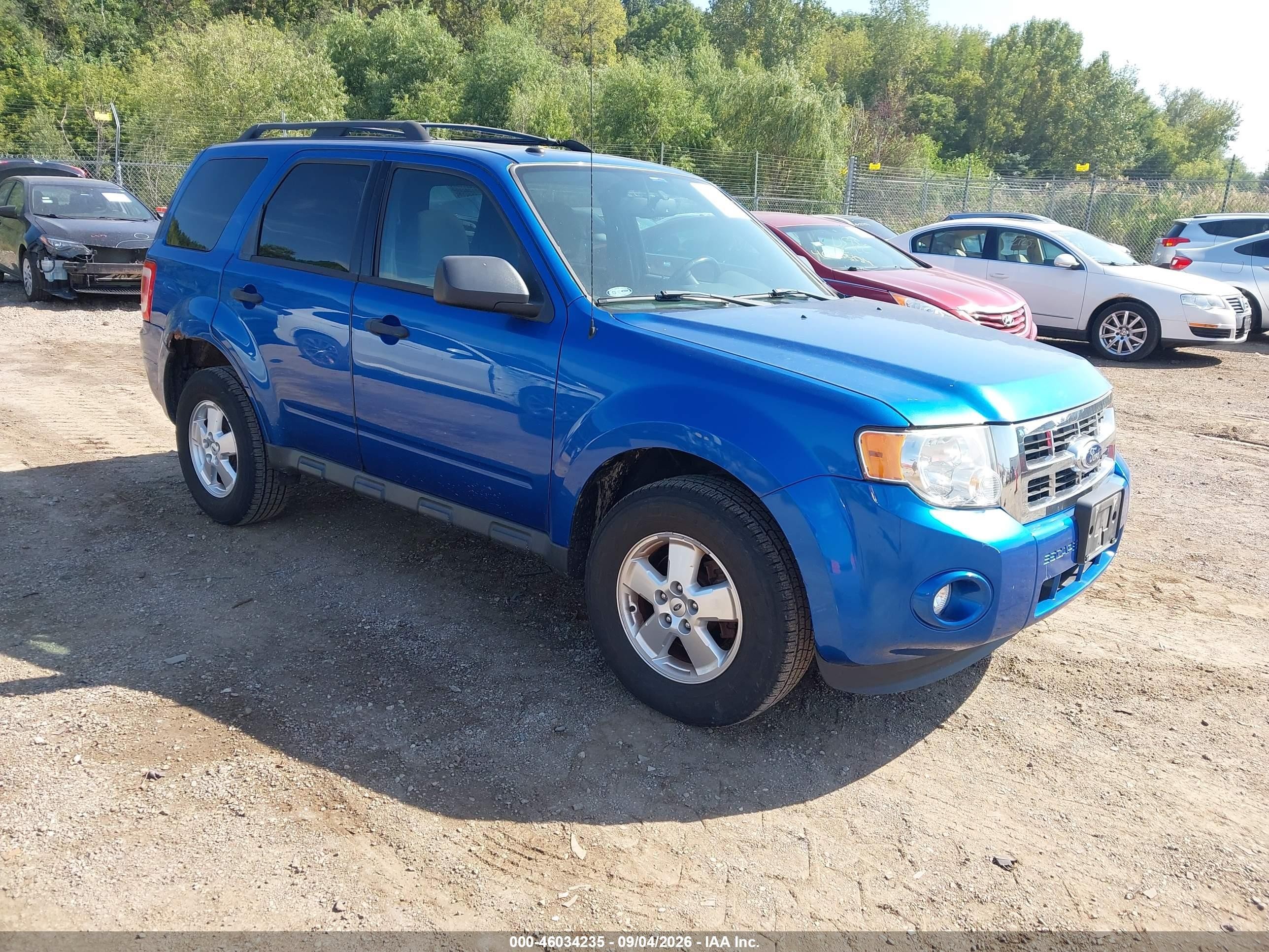 2011 Ford Escape Xlt Blue vin: 1FMCU0DG6BKB10885