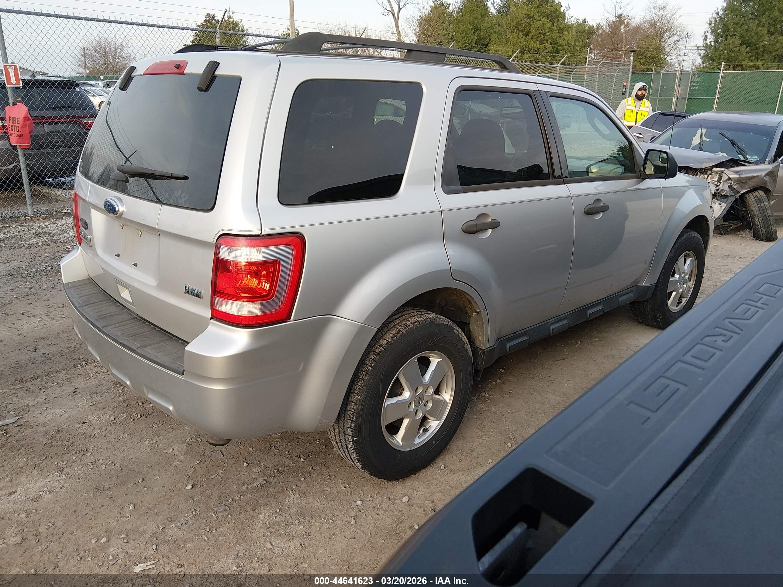 2011 Ford Escape Xlt Gray vin: 1FMCU0DG6BKB22714
