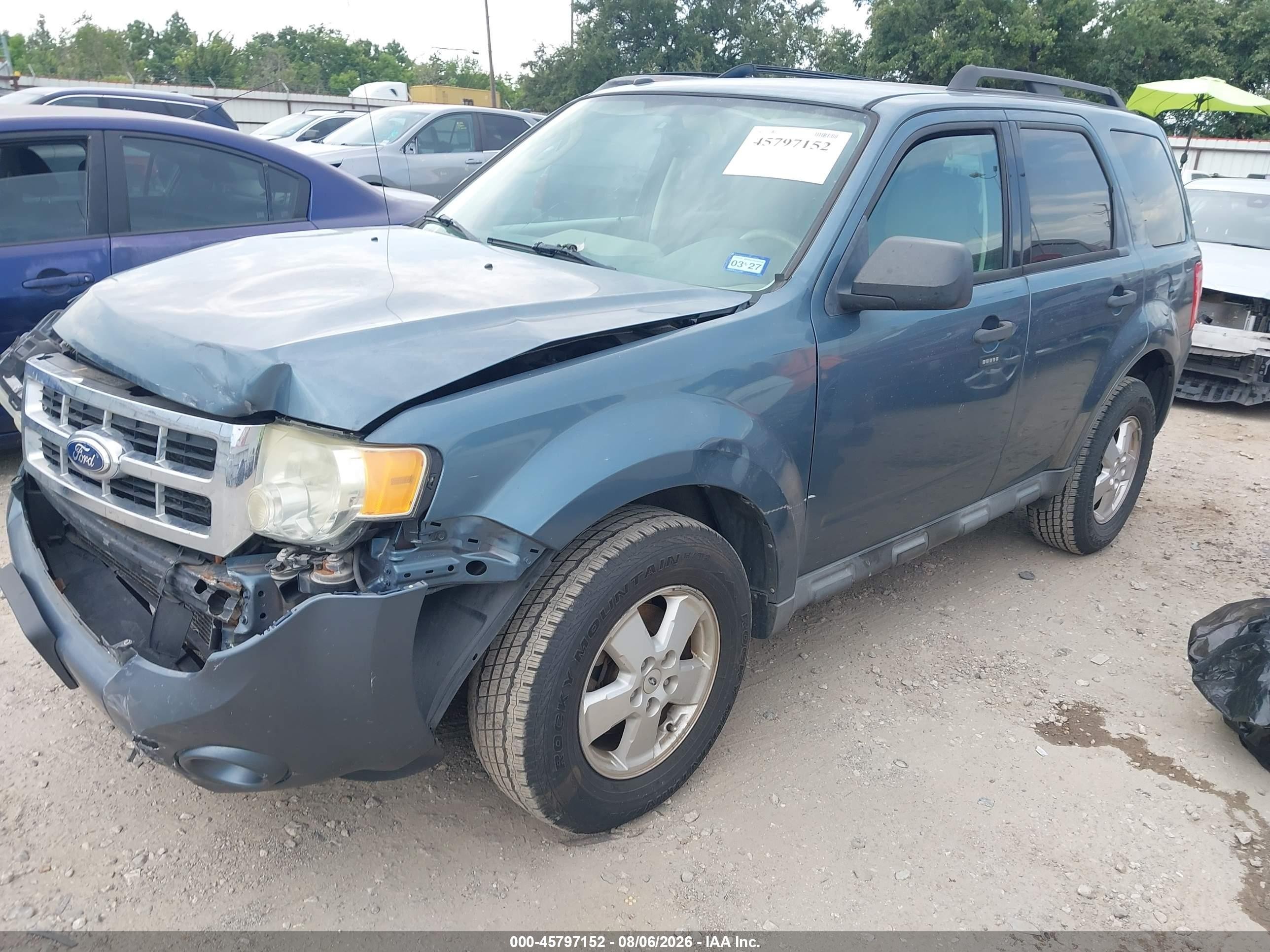 2011 Ford Escape Xlt Blue vin: 1FMCU0DG6BKB45975