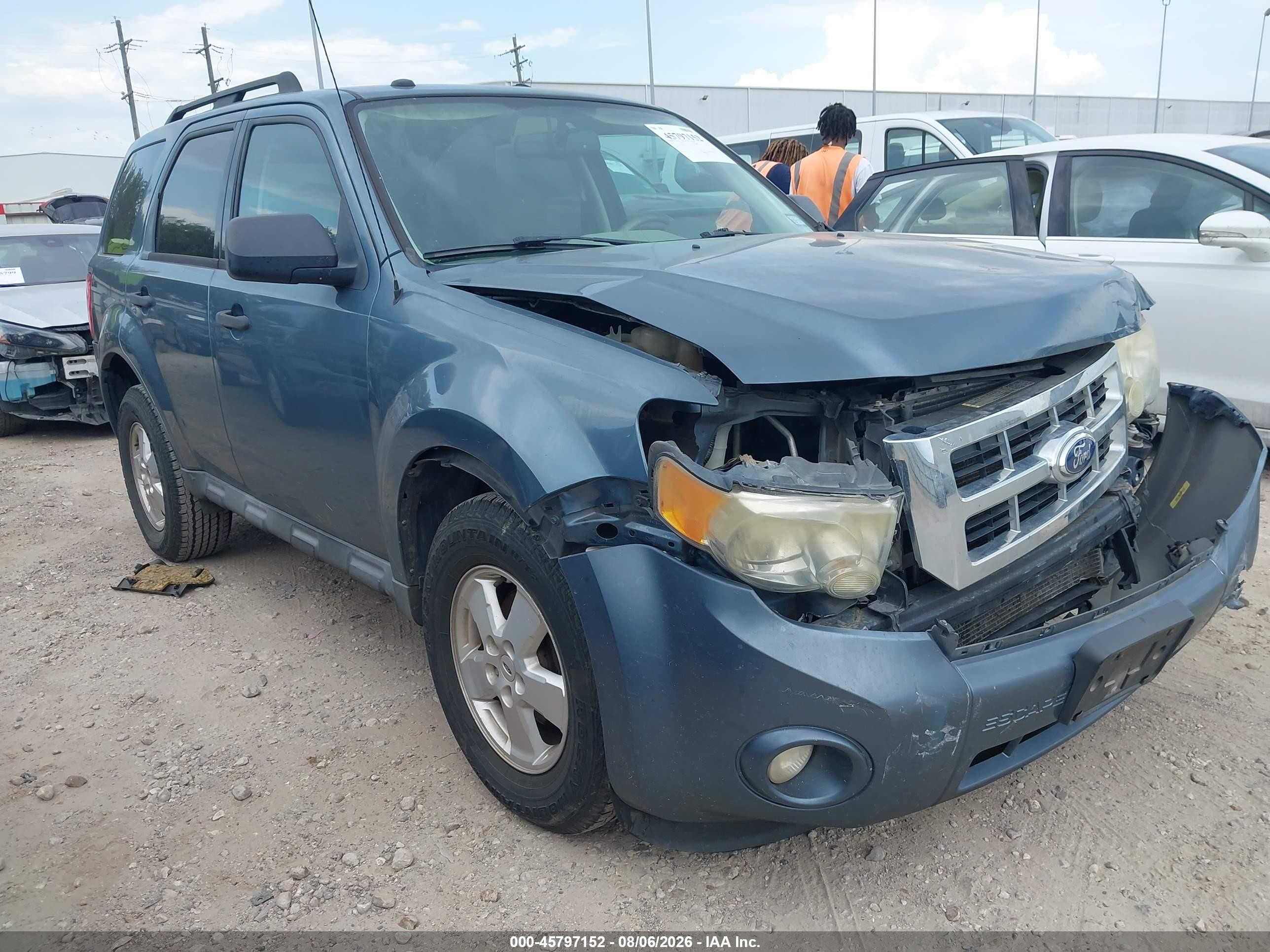 2011 Ford Escape Xlt Blue vin: 1FMCU0DG6BKB45975