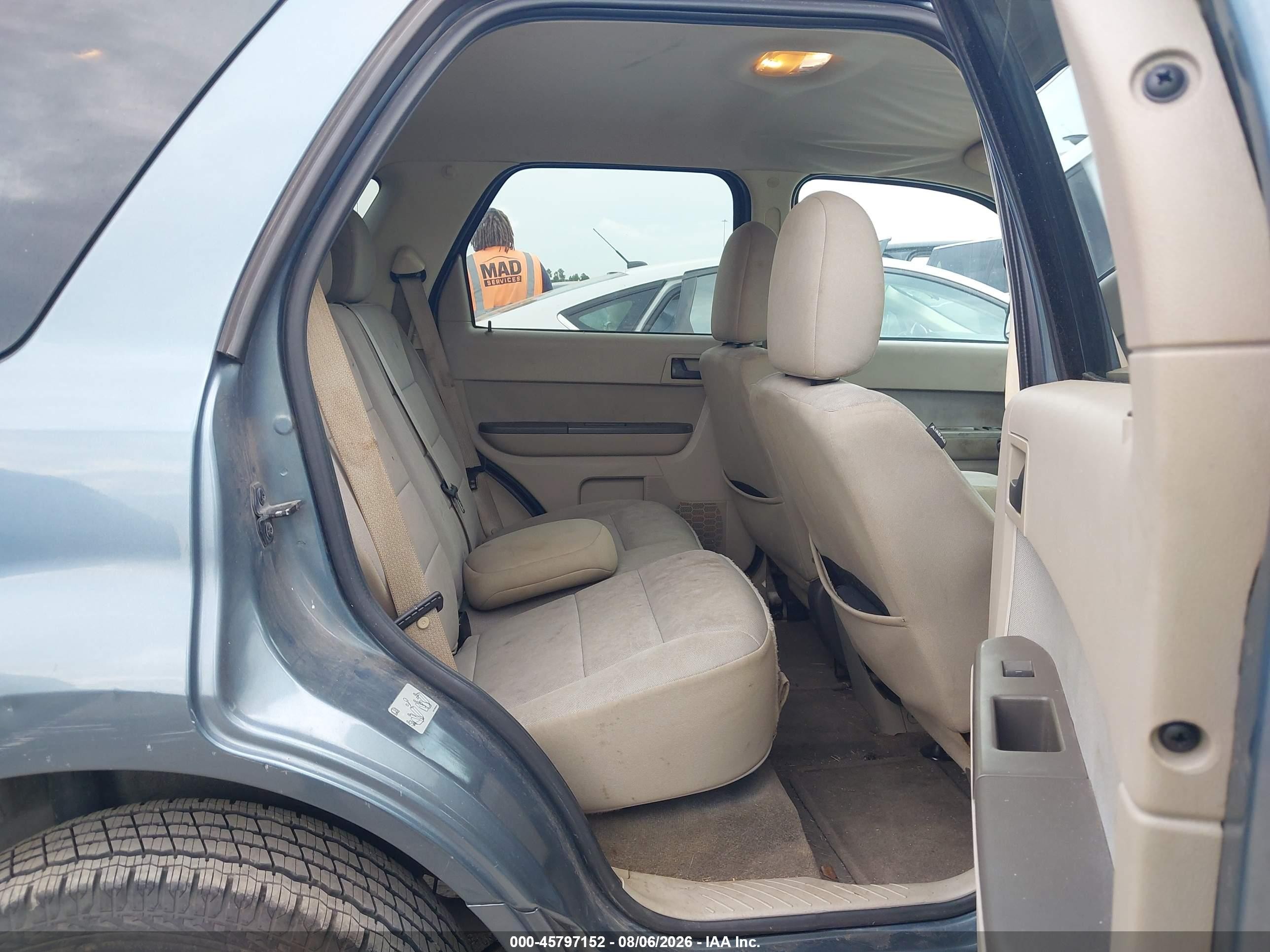2011 Ford Escape Xlt Blue vin: 1FMCU0DG6BKB45975