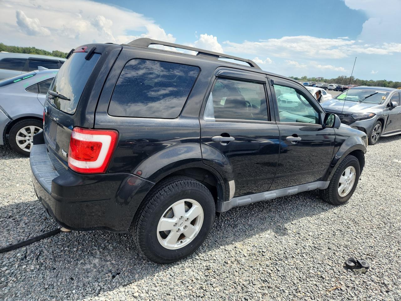 2011 Ford Escape Xlt Черный vin: 1FMCU0DG6BKB84291