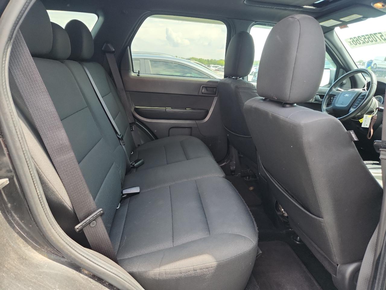 2011 Ford Escape Xlt Черный vin: 1FMCU0DG6BKB84291