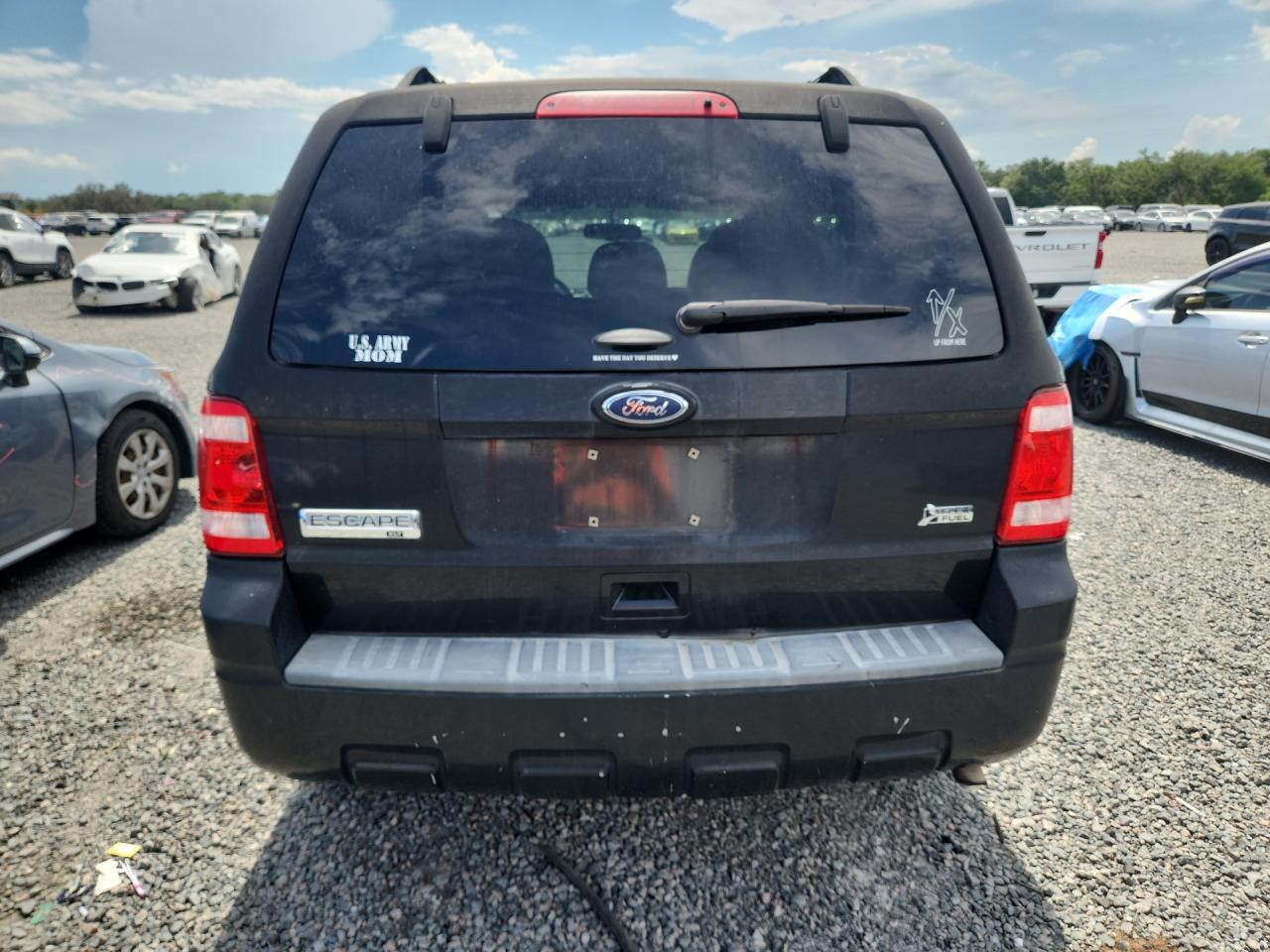 2011 Ford Escape Xlt Черный vin: 1FMCU0DG6BKB84291
