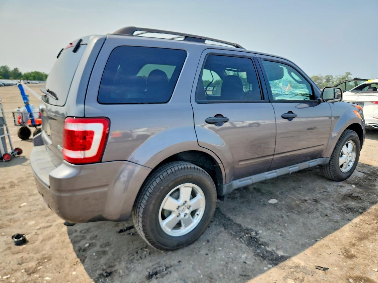 2011 Ford Escape Xlt Gray vin: 1FMCU0DG6BKB89099