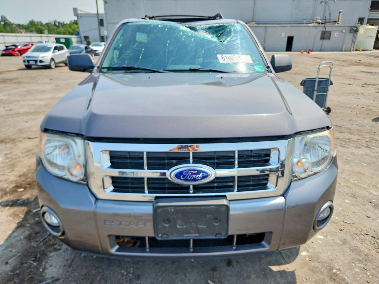 2011 Ford Escape Xlt Gray vin: 1FMCU0DG6BKB89099