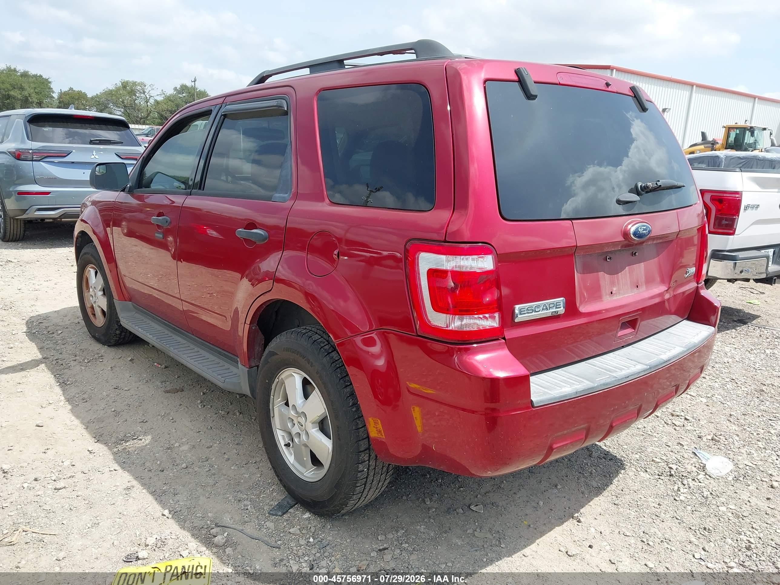 2012 Ford Escape Xlt Red vin: 1FMCU0DG6CKB53351