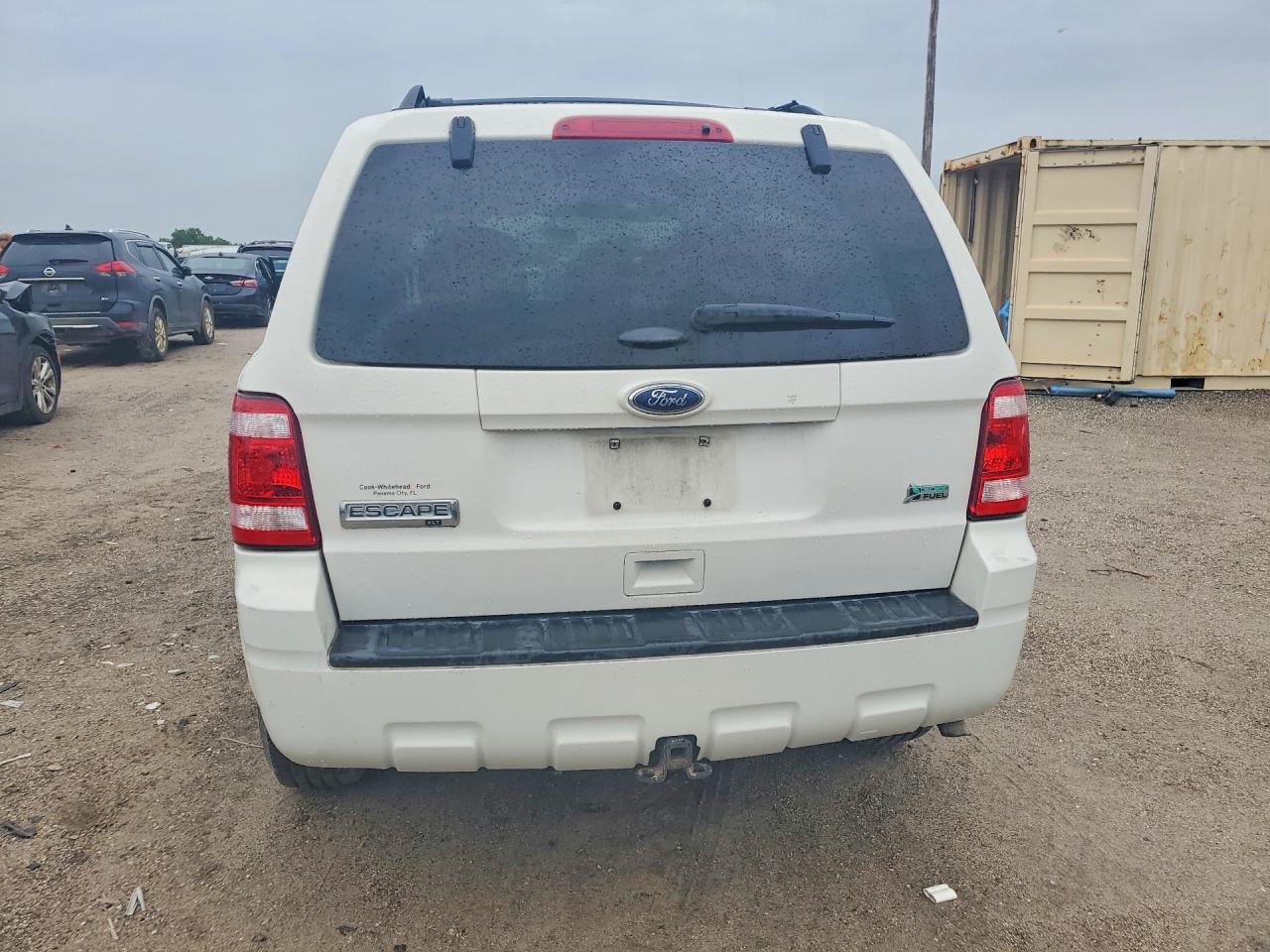 2012 Ford Escape Xlt White vin: 1FMCU0DG6CKB62826