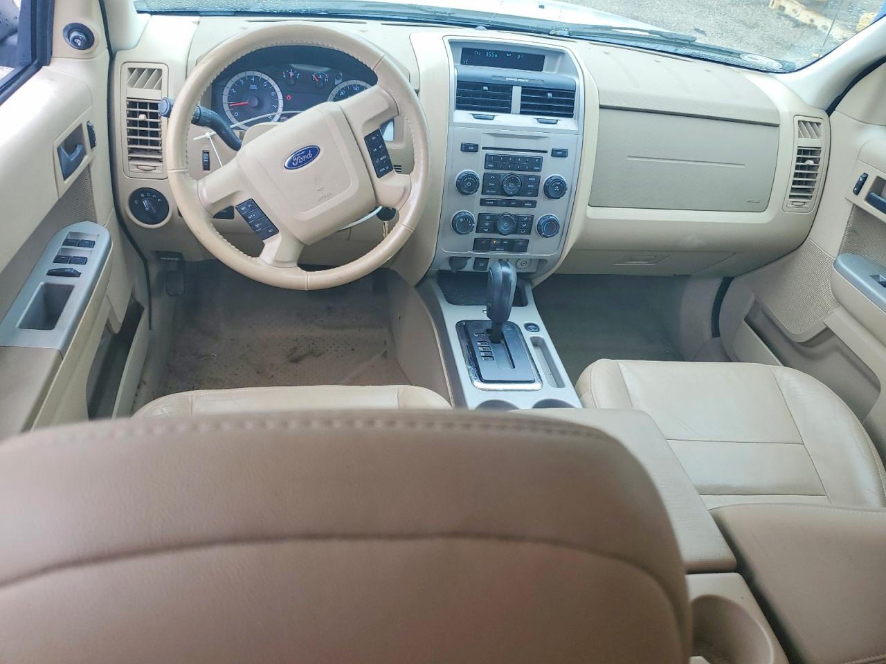 2012 Ford Escape Xlt White vin: 1FMCU0DG6CKB62826
