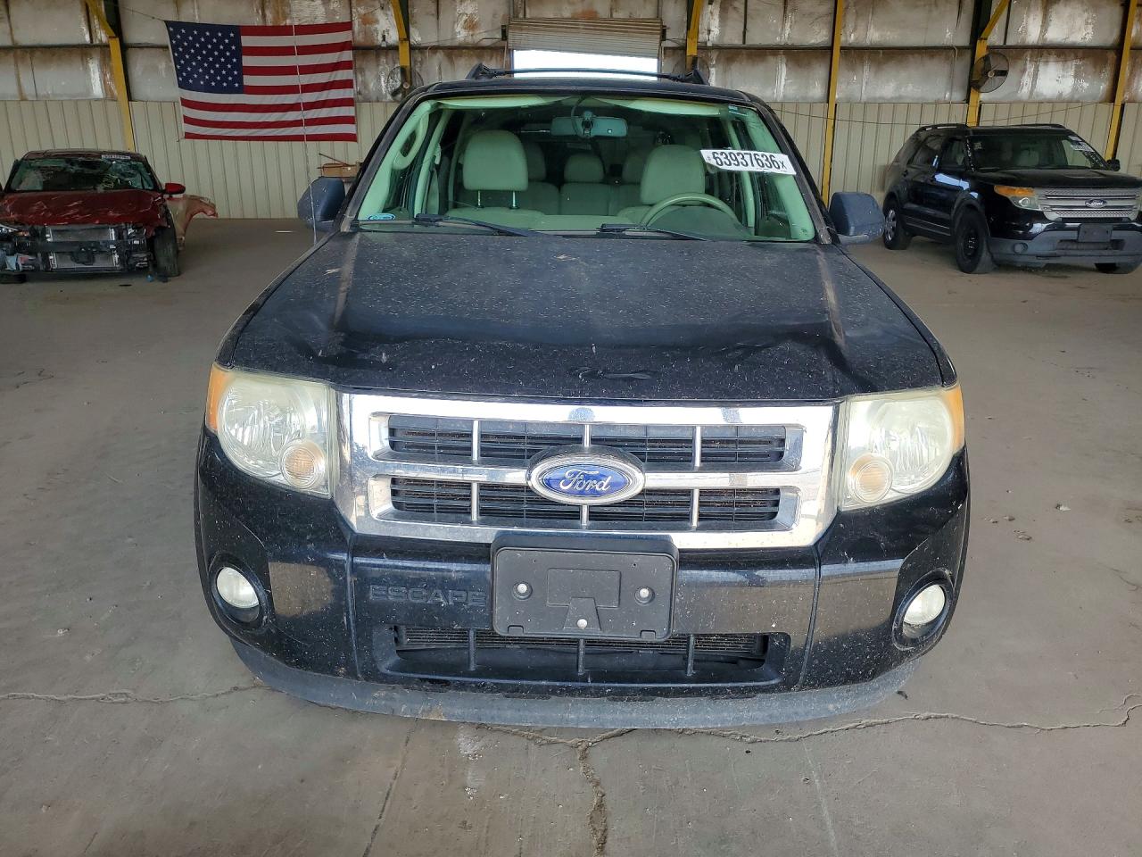 2012 Ford Escape Xlt Black vin: 1FMCU0DG6CKB68075