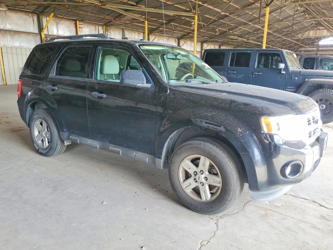 2012 Ford Escape Xlt Black vin: 1FMCU0DG6CKB68075