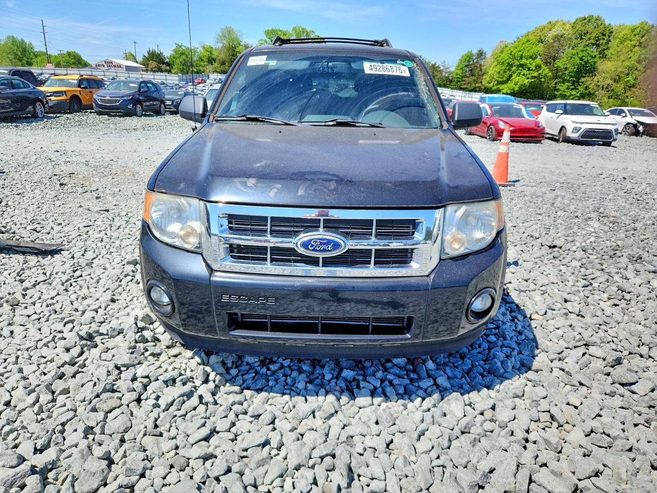 2010 Ford Escape Xlt Black vin: 1FMCU0DG7AKB10599